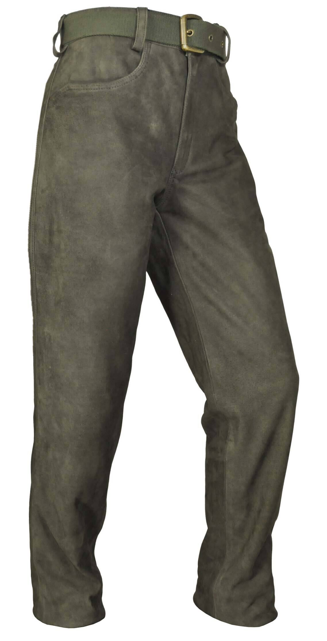 Hubertus Damen-Lederjagdhose Schmalreh (dkl.-oliv) Hubertus Damen-Lederjagdhose Schmalreh (dkl.-oliv)