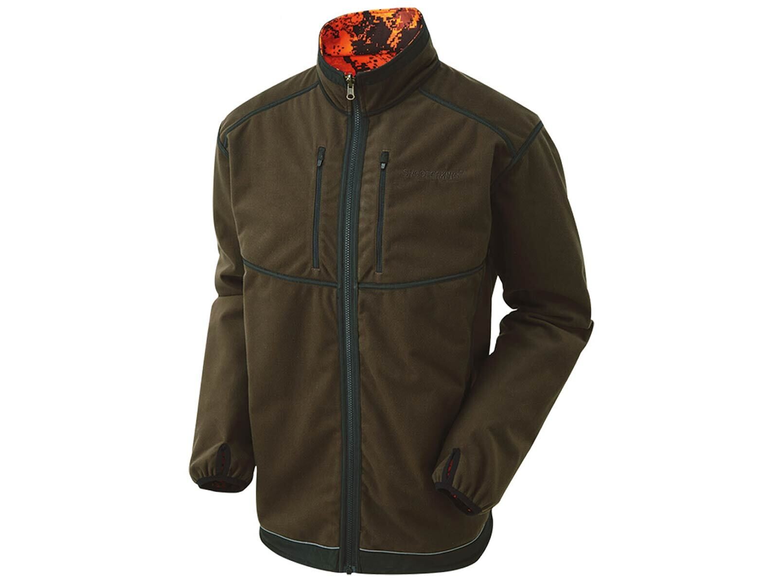 ShooterKing Digitex Softshell Wendejacke (blaze/braun)