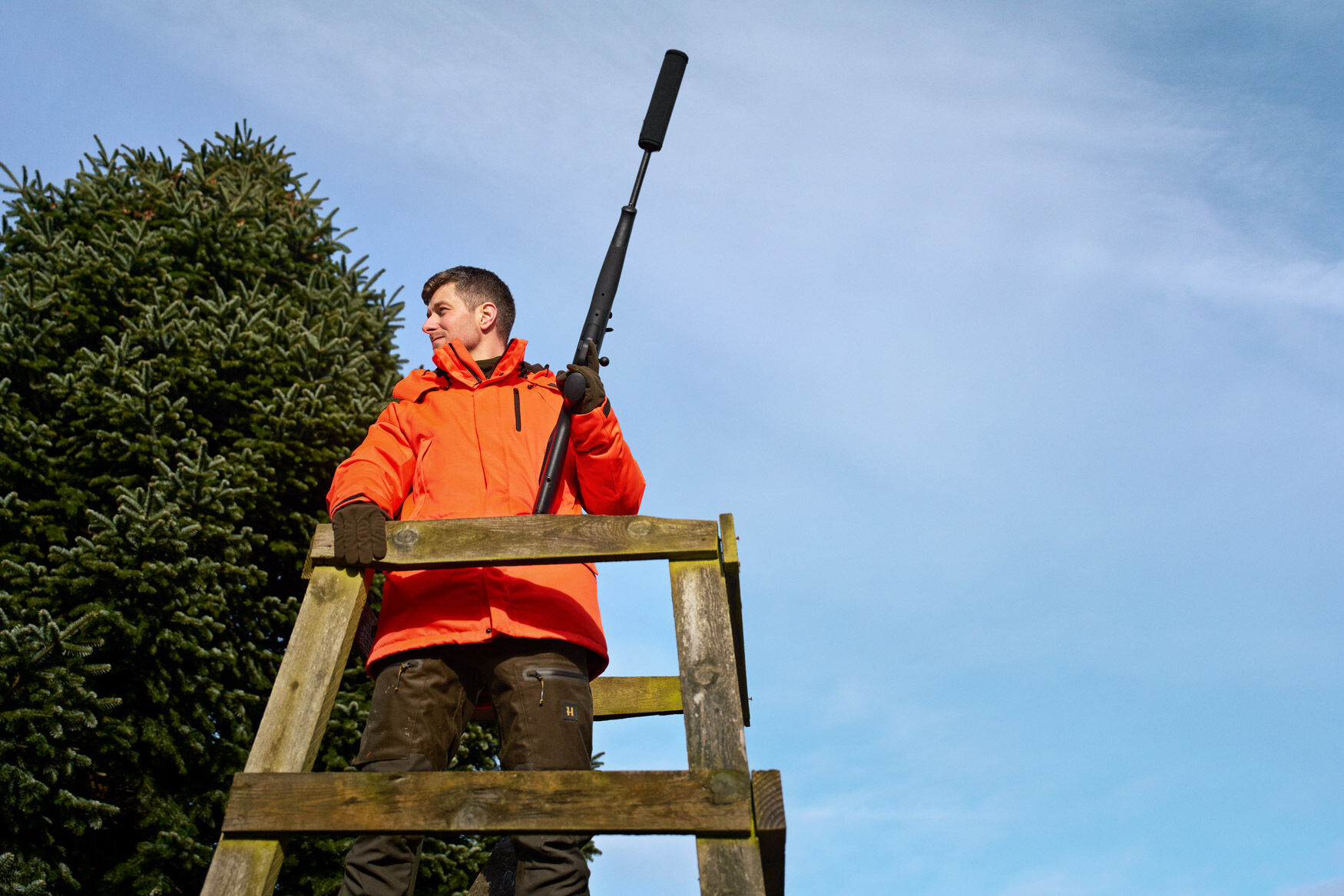 Härkila Wildboar Pro HWS Insulated Jacke (Orange blaze)