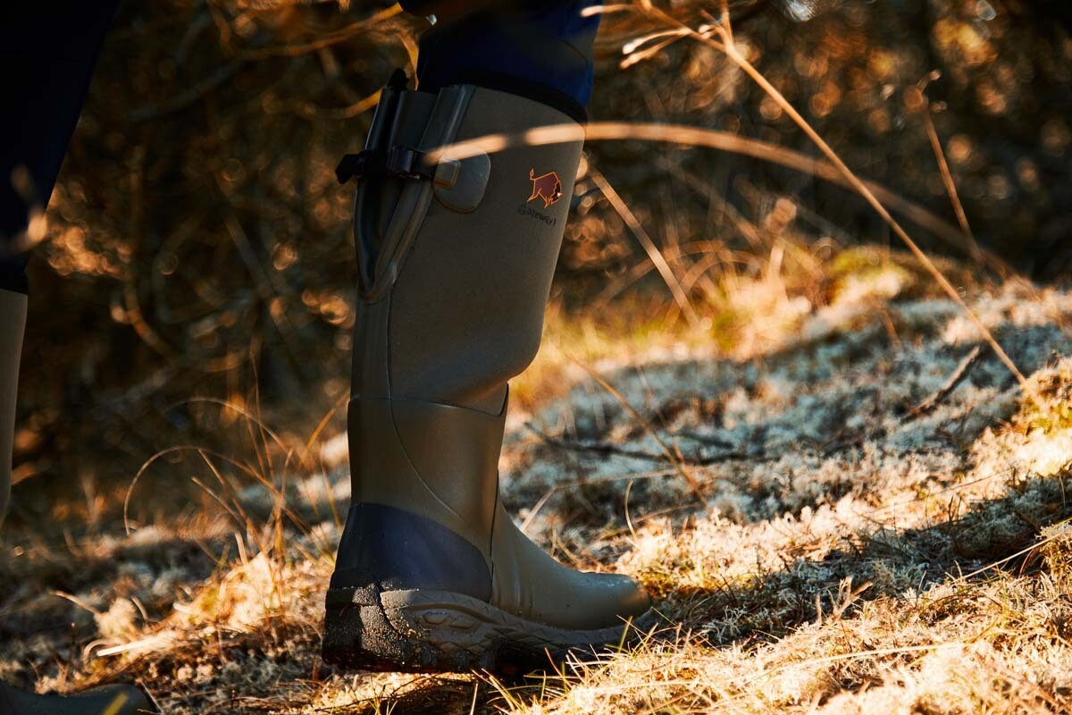 Gateway1 Woodwalker 18" 4mm Gummistiefel (Khaki)