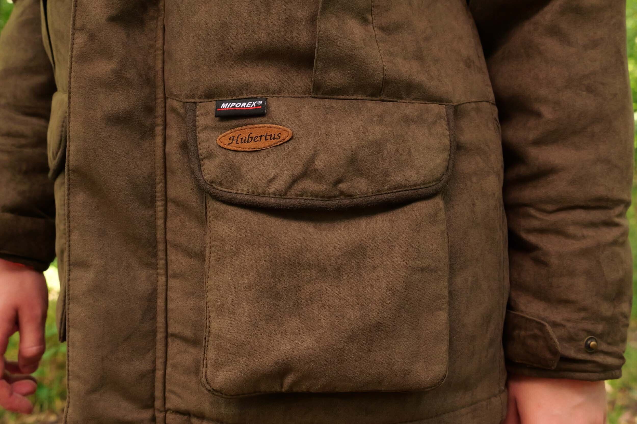 Hubertus Micro Camo Kinder-Wendejacke Janus (oliv/orange)