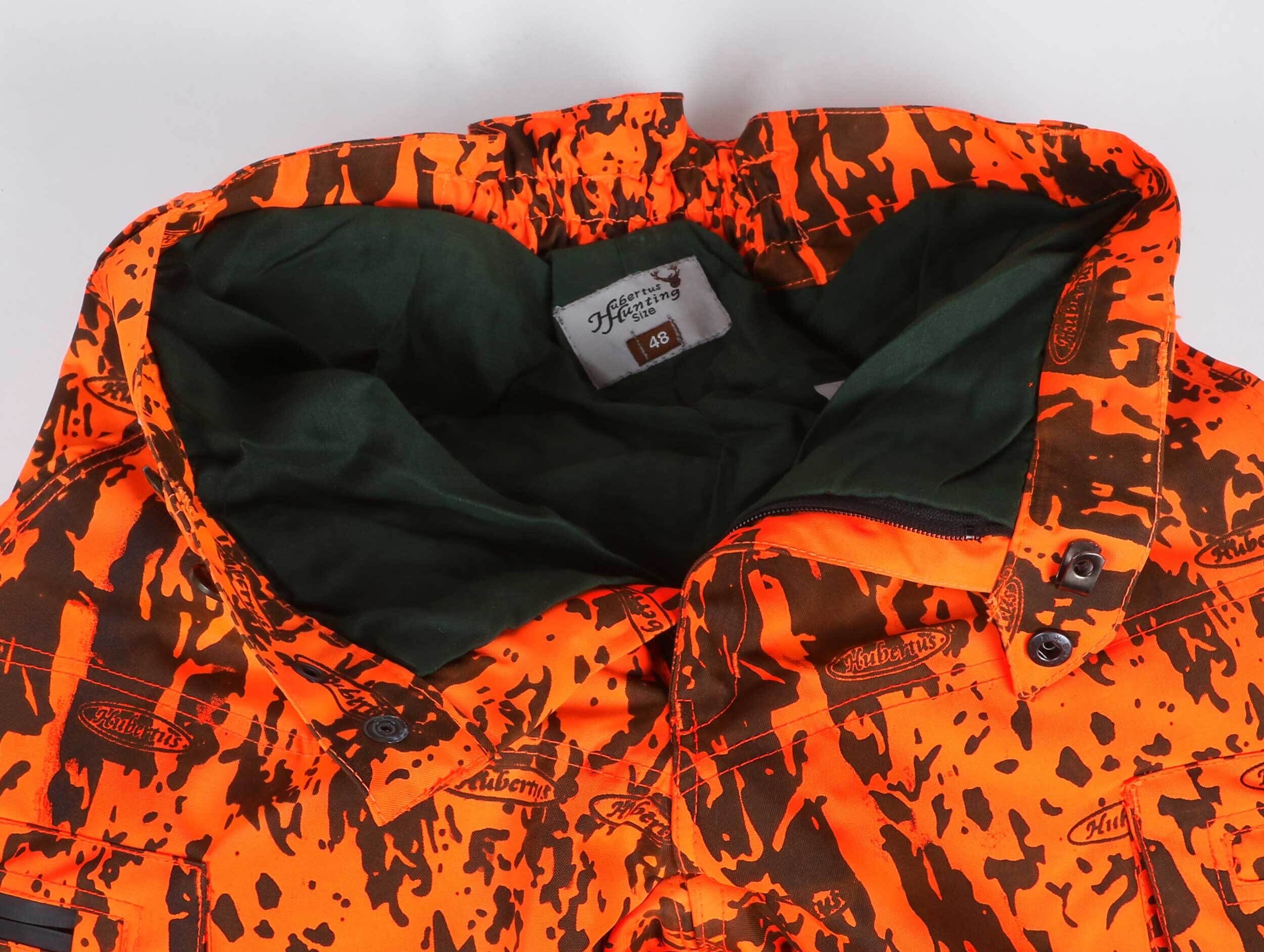 Hubertus Sauenschutzhose Hundeführer Drückjagd (orange/oliv) Hubertus Sauenschutzhose Hundeführer Drückjagd (orange/oliv)