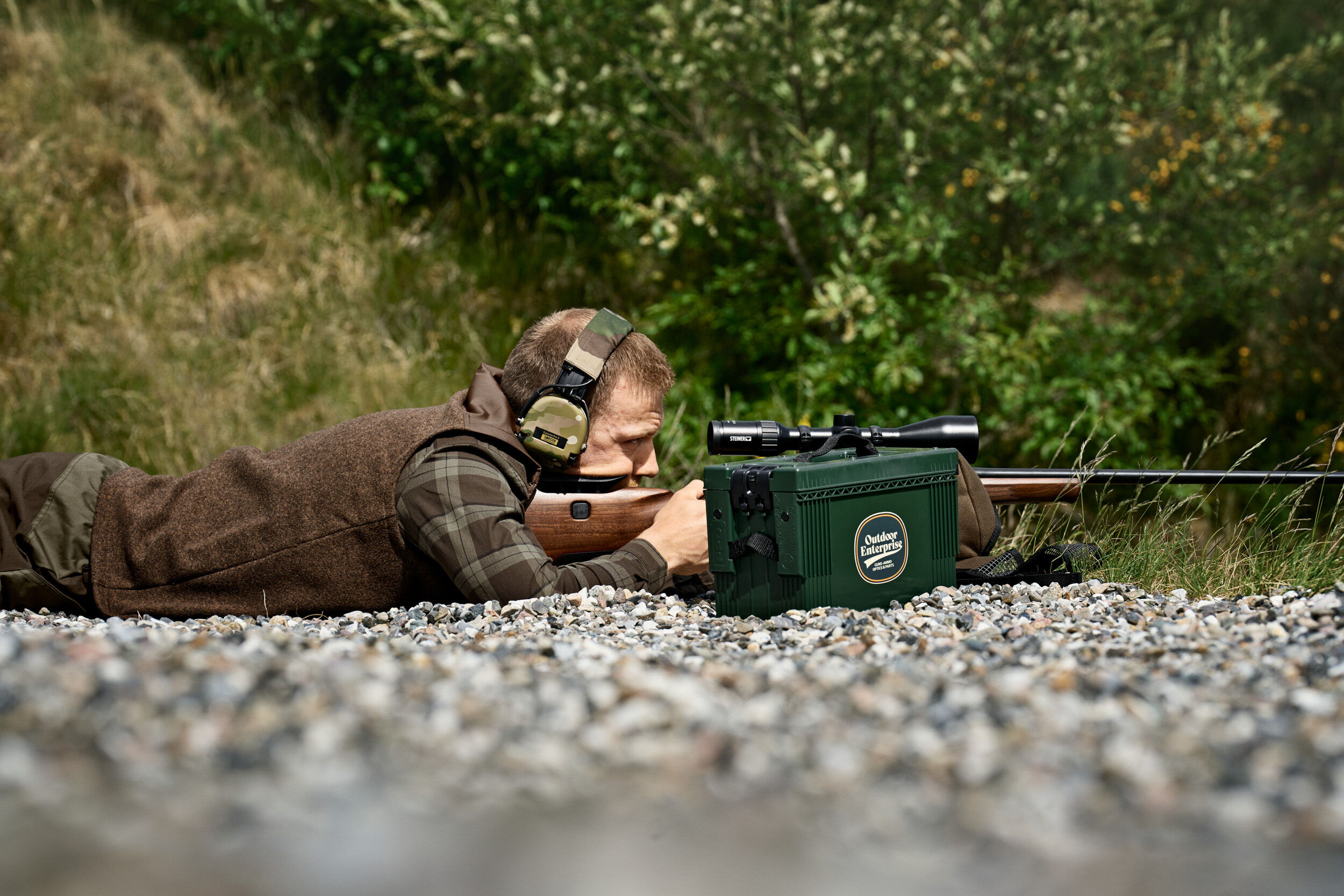 Härkila Fjell Langarmhemd (Green check)