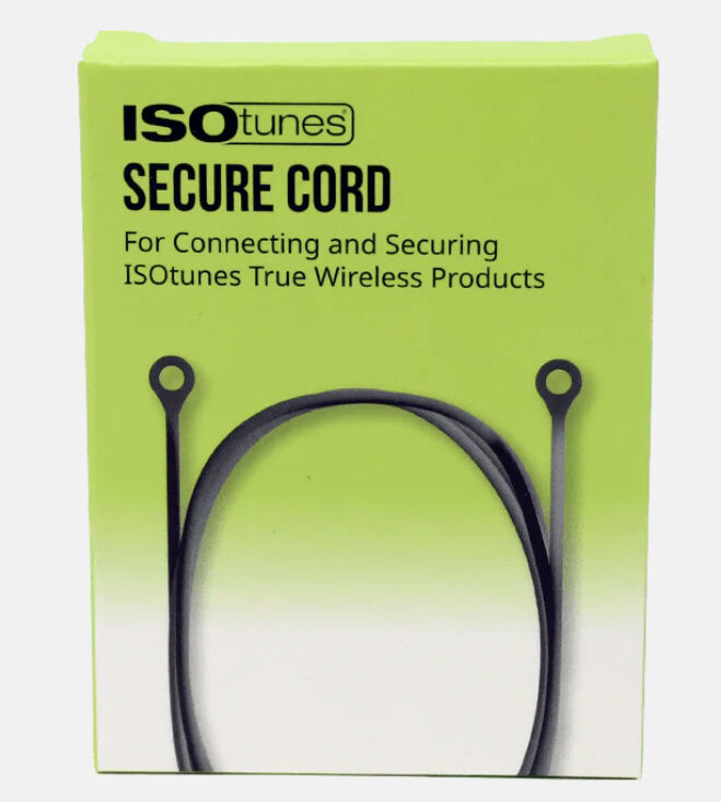 Isotunes Secure Cord In-Ear-Sicherungsschnur Isotunes Secure Cord In-Ear-Sicherungsschnur