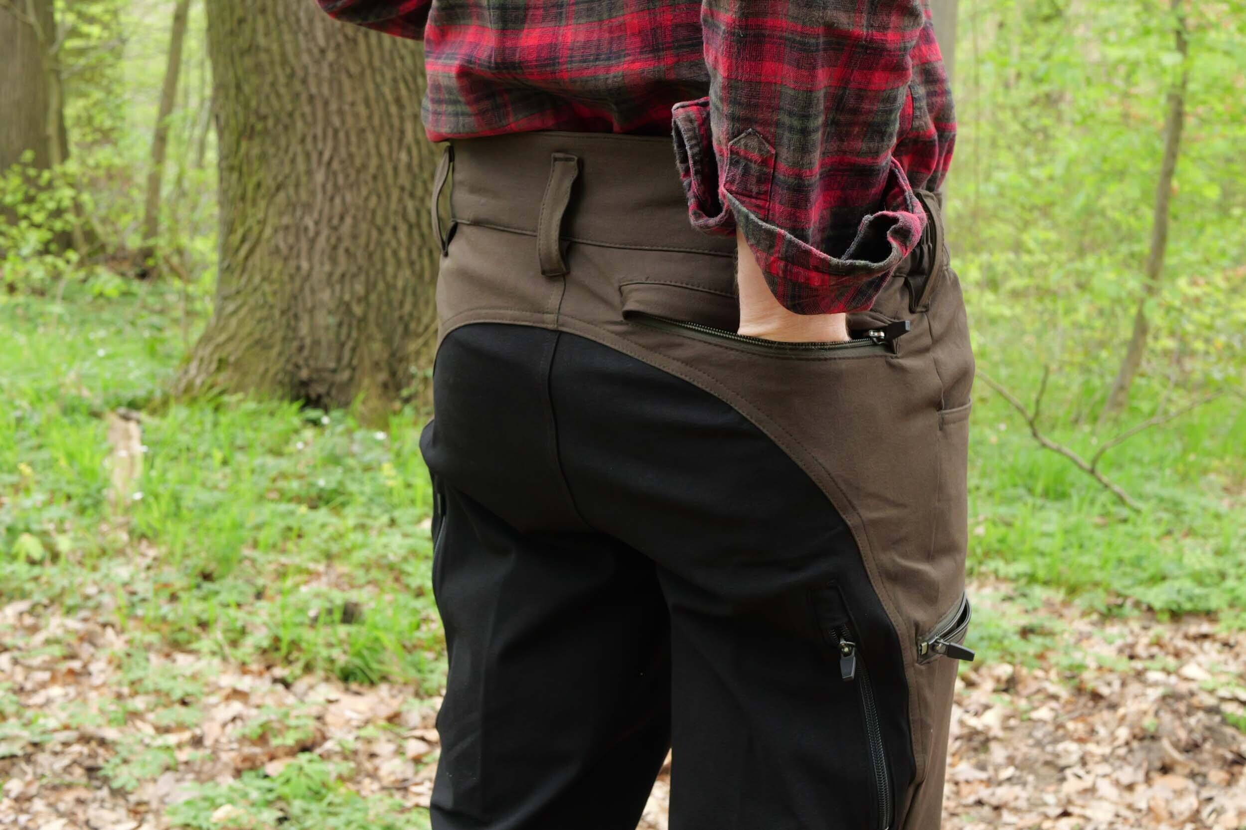 Hubertus Function Jagdhose Stretch Arvo (oliv/schwarz) Hubertus Function Jagdhose Stretch Arvo (oliv/schwarz)