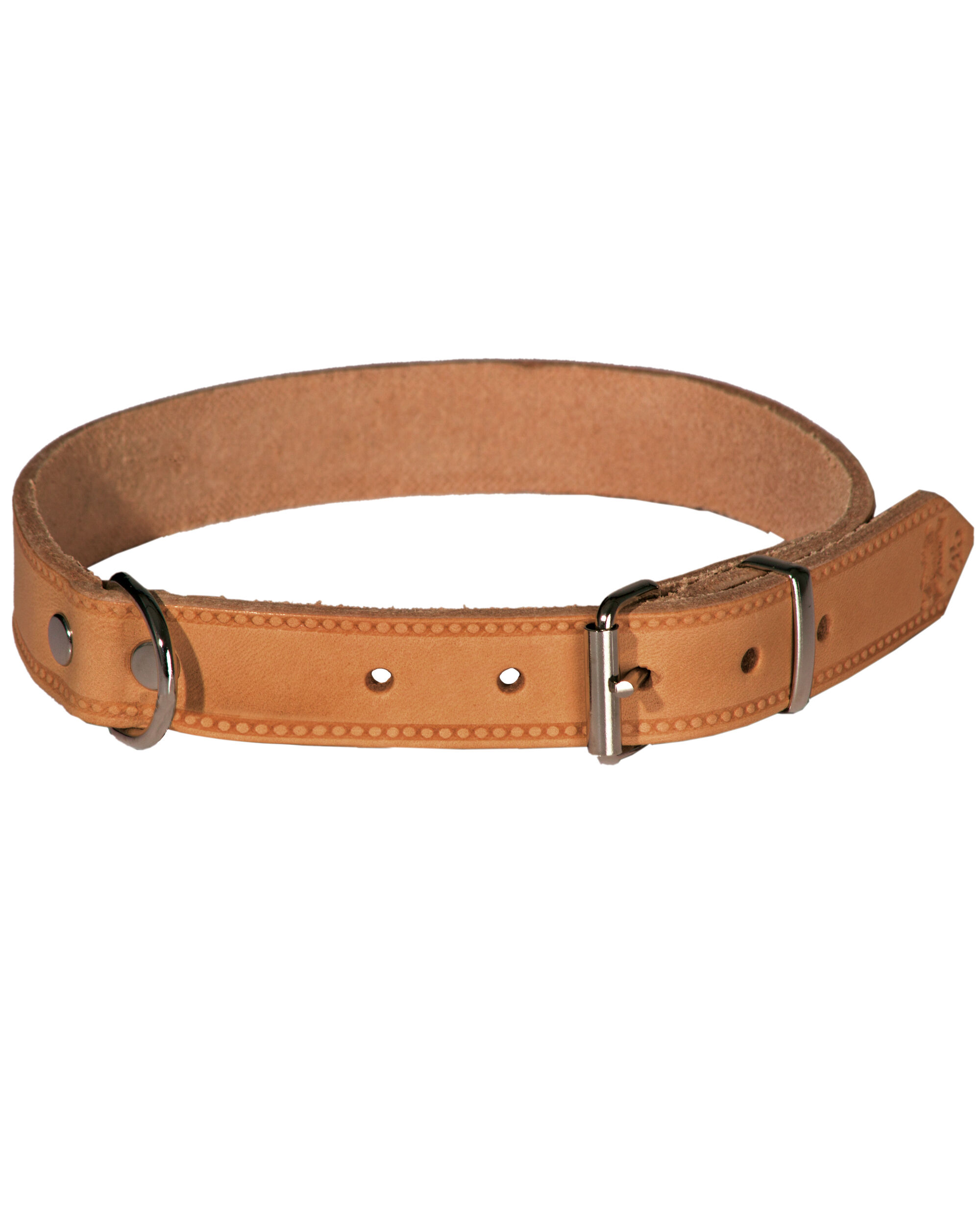 AKAH Halsband aus Fahlleder