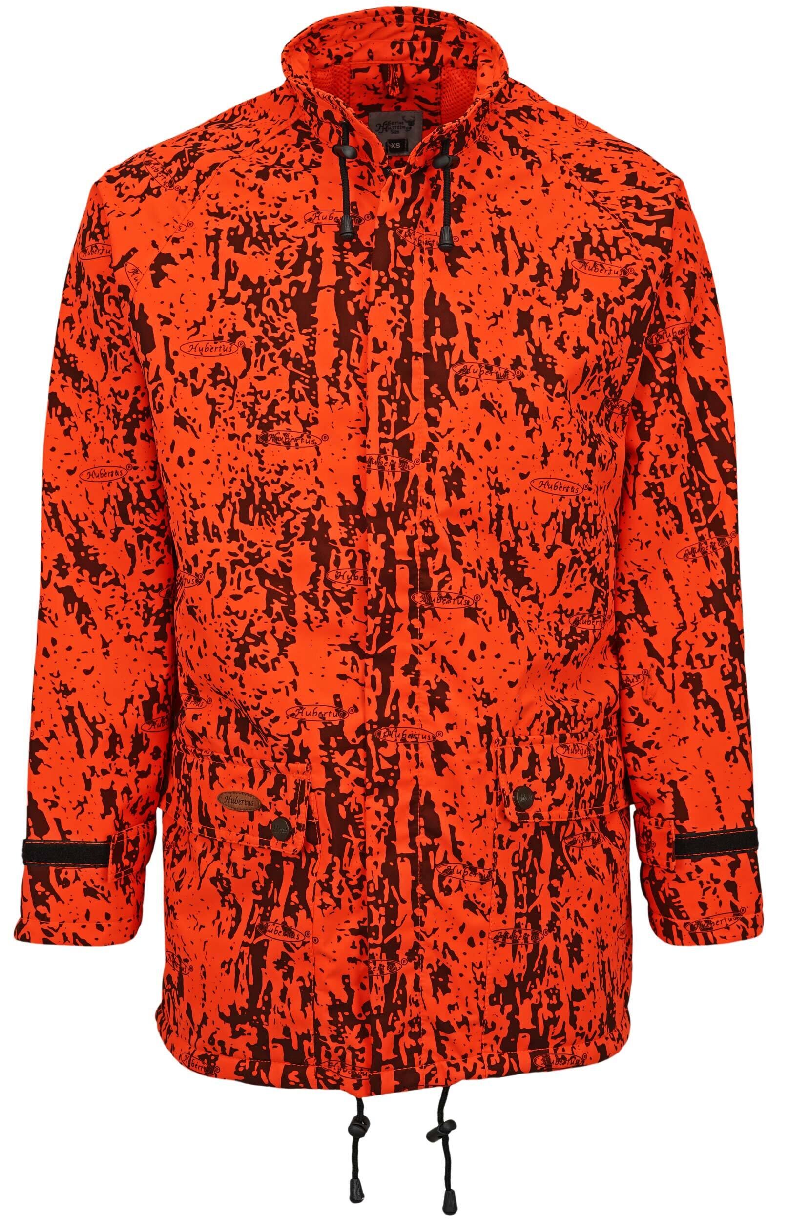 Hubertus Warn-Überjacke Drückjagd wasserdicht (grün-orange) Hubertus Warn-Überjacke Drückjagd wasserdicht (grün-orange)