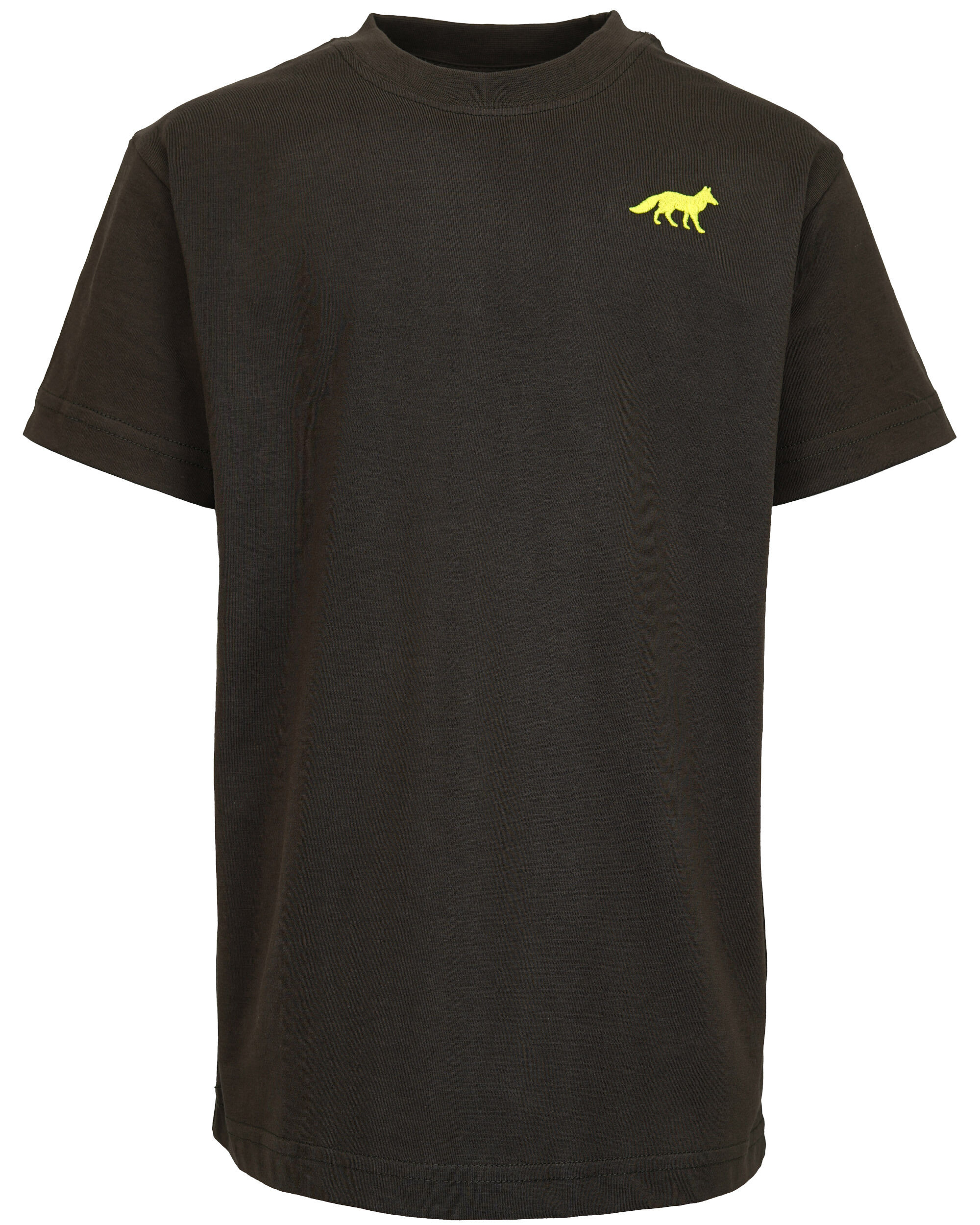 Hubertus Kinder-T-Shirt Fuchs Neon (oliv)