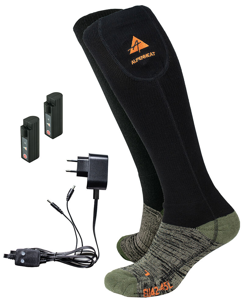Alpenheat Beheizte Wollsocken Fire-Socks Wool (AJ27)