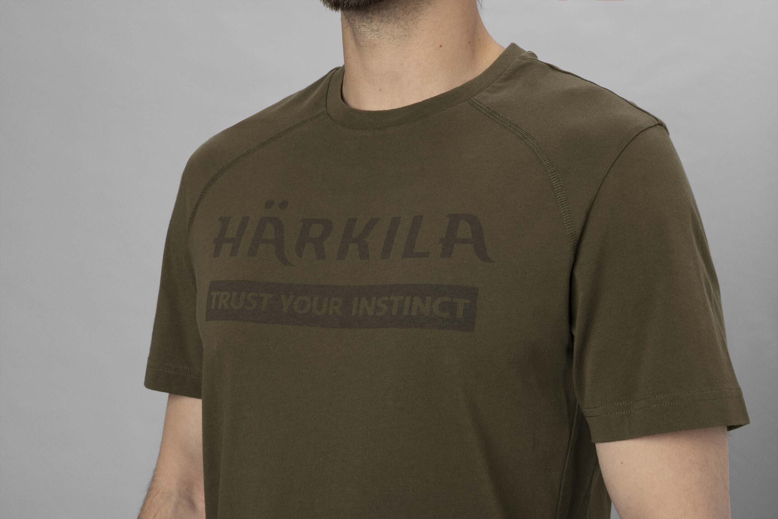 Härkila Logo T-shirt (Willow green) Härkila Logo T-shirt (Willow green)