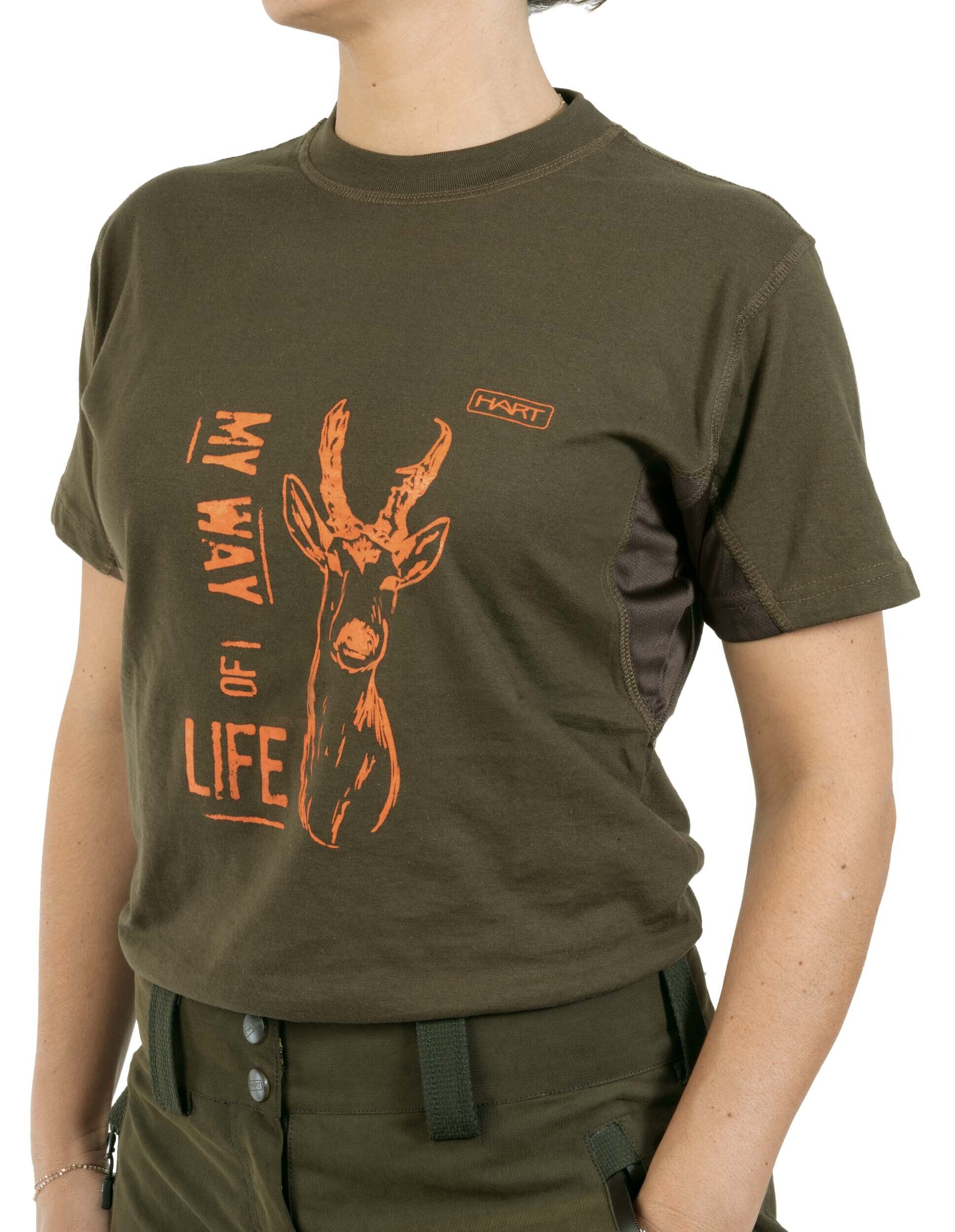 Hart Branded-TS T-Shirt Rehbock (Grün) Hart Branded-TS T-Shirt Rehbock (Grün)