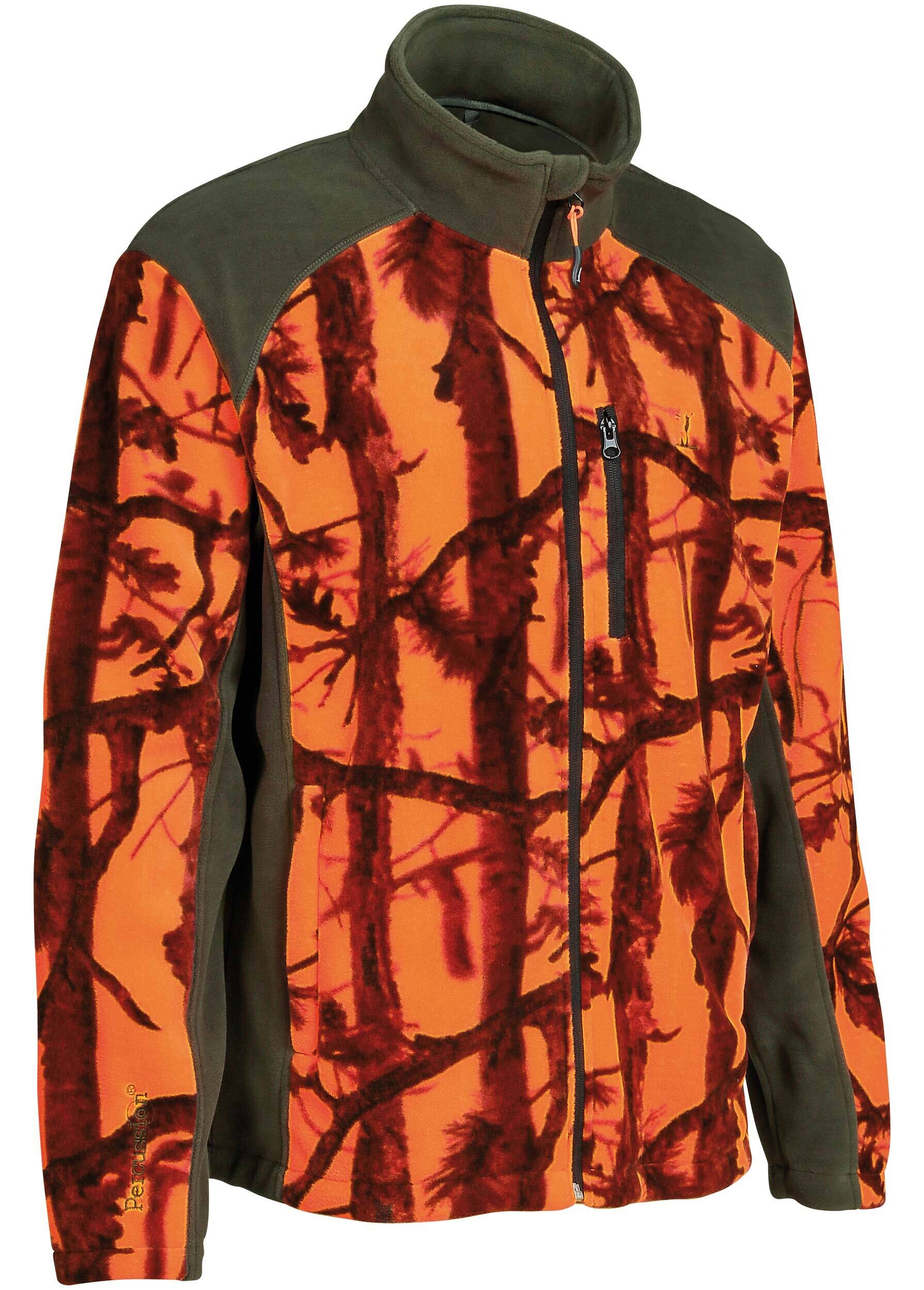 Percussion Cor Stick-Fleecejacke (ghostcamo blaze)