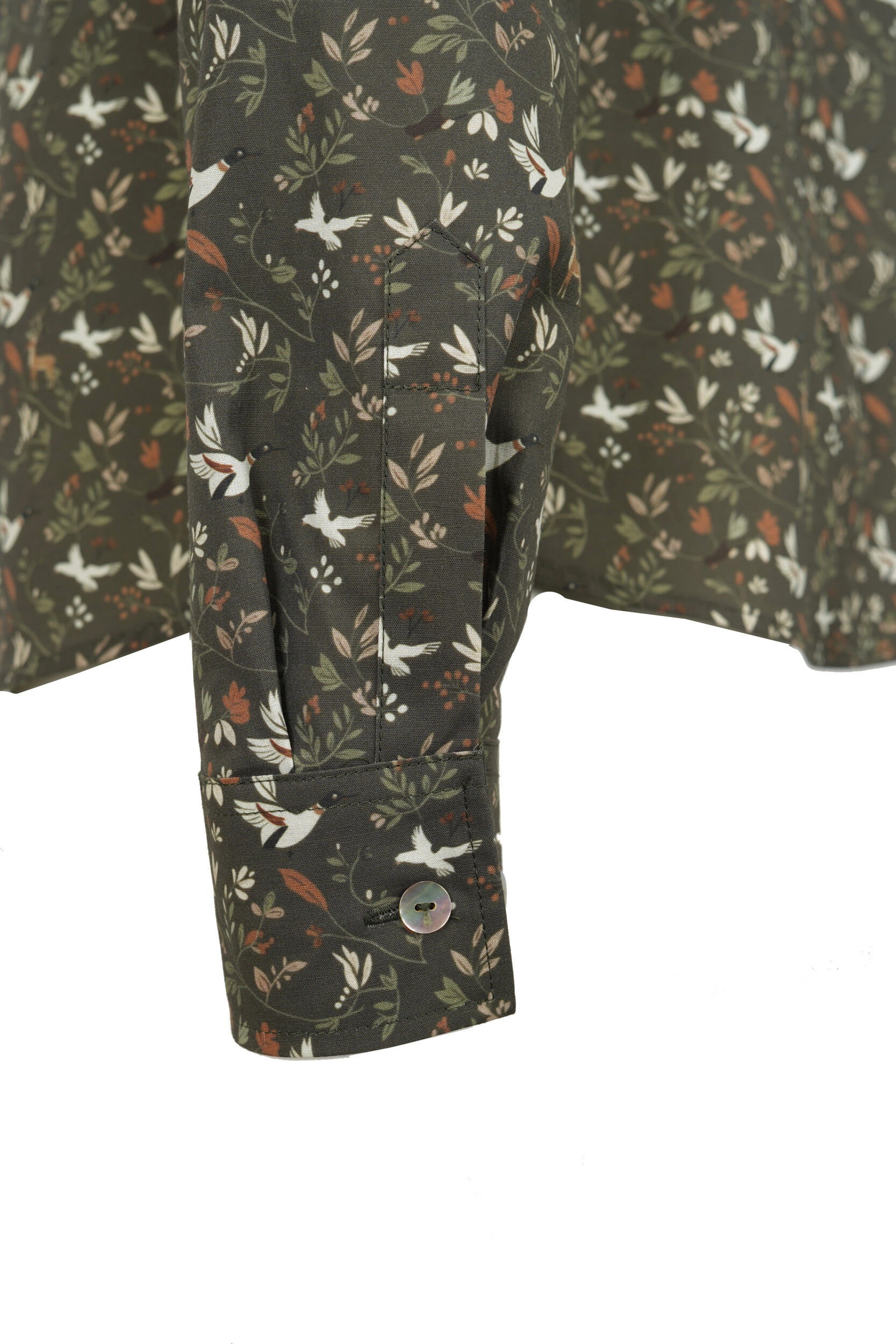 Jagdhund Bluse Klaudia (oliv)