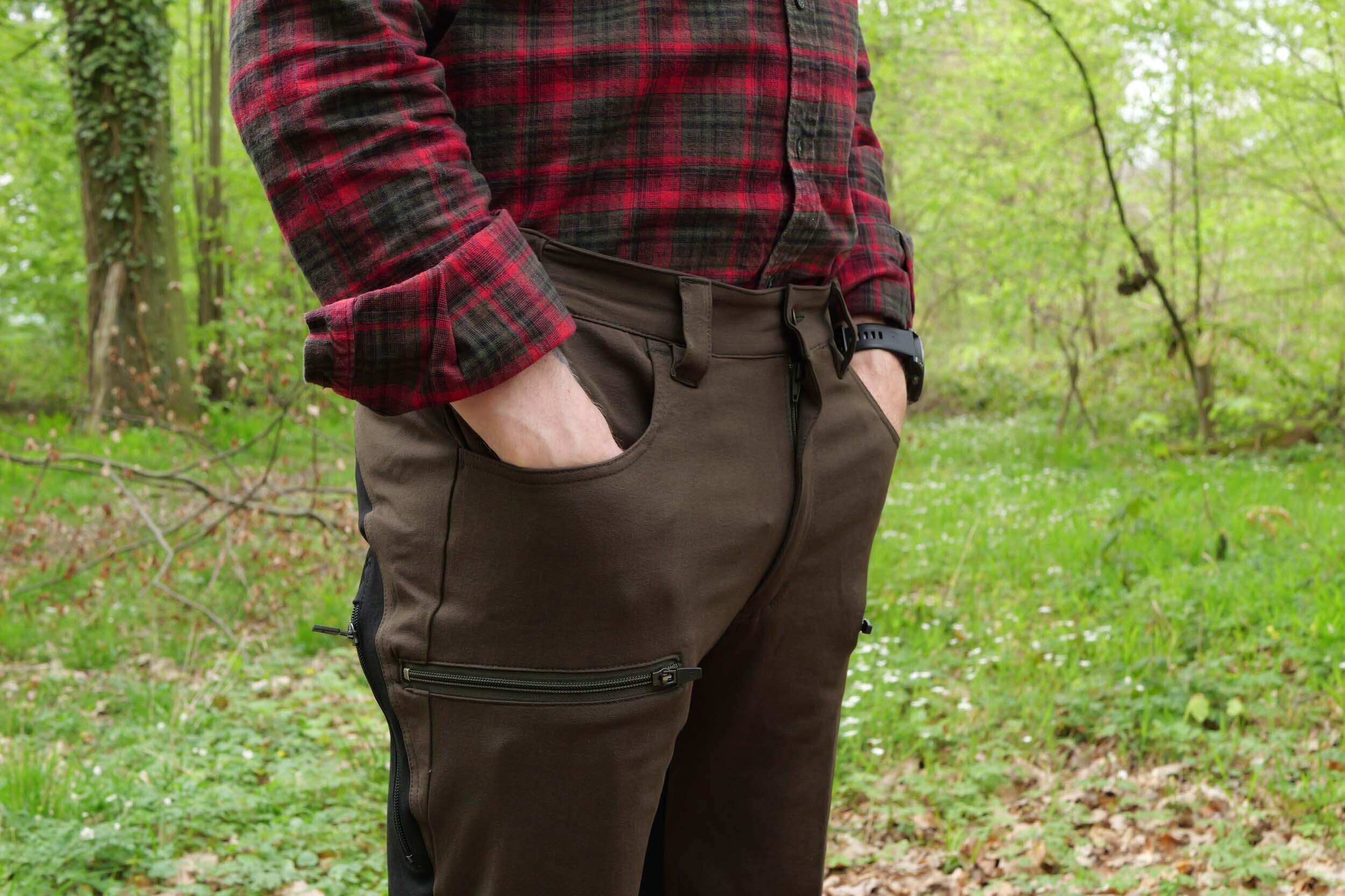 Hubertus Function Jagdhose Stretch Arvo (oliv/schwarz) Hubertus Function Jagdhose Stretch Arvo (oliv/schwarz)