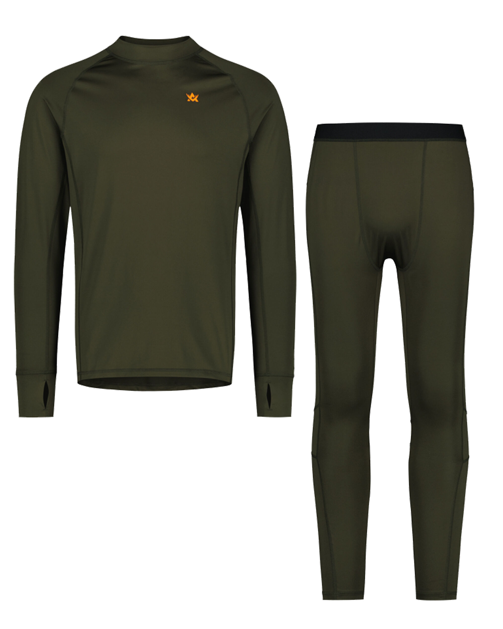 Alaska CoolDry Ms Base Layer Set (Night Green)