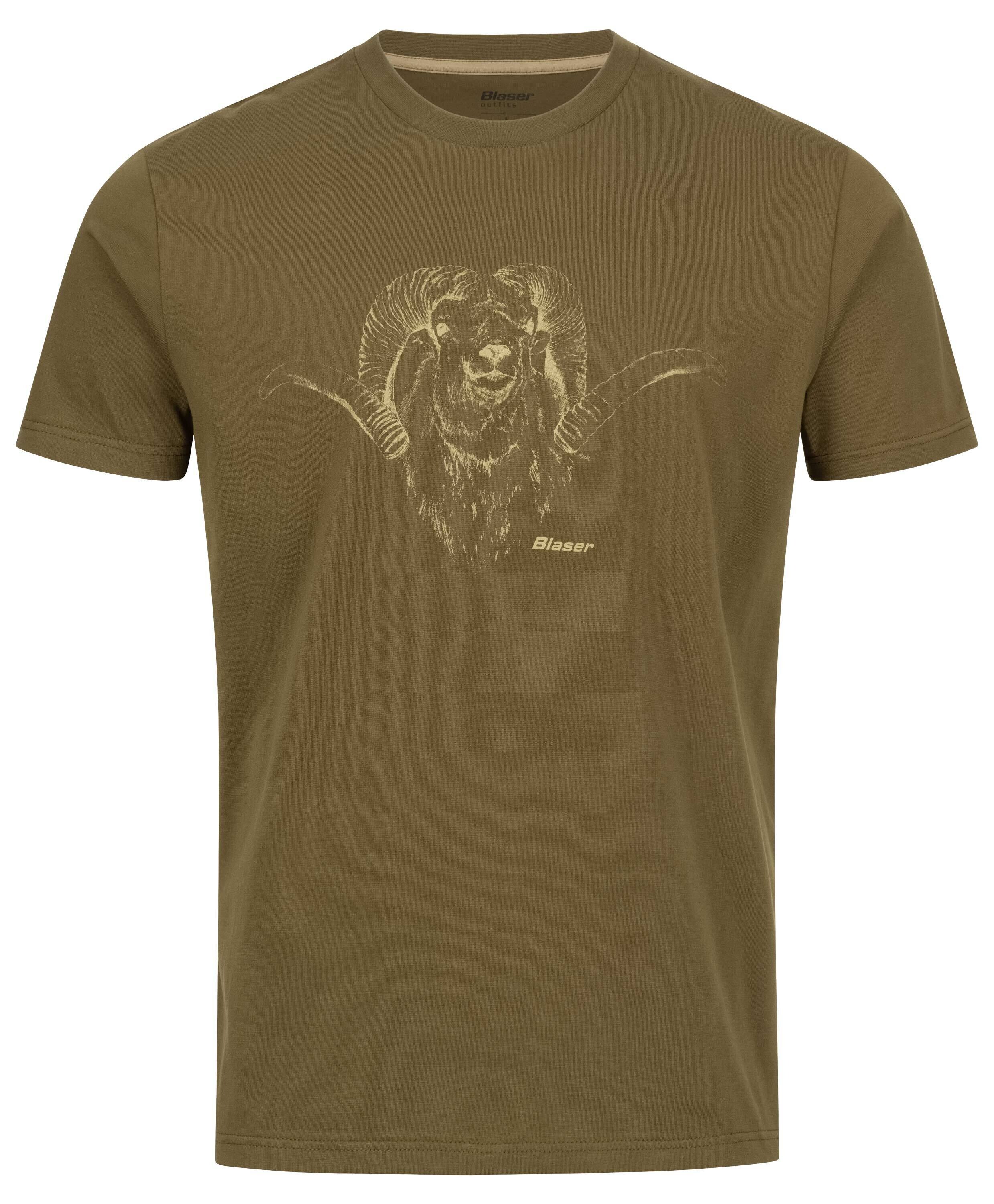 Blaser T-Shirt Maurice (dunkel oliv)