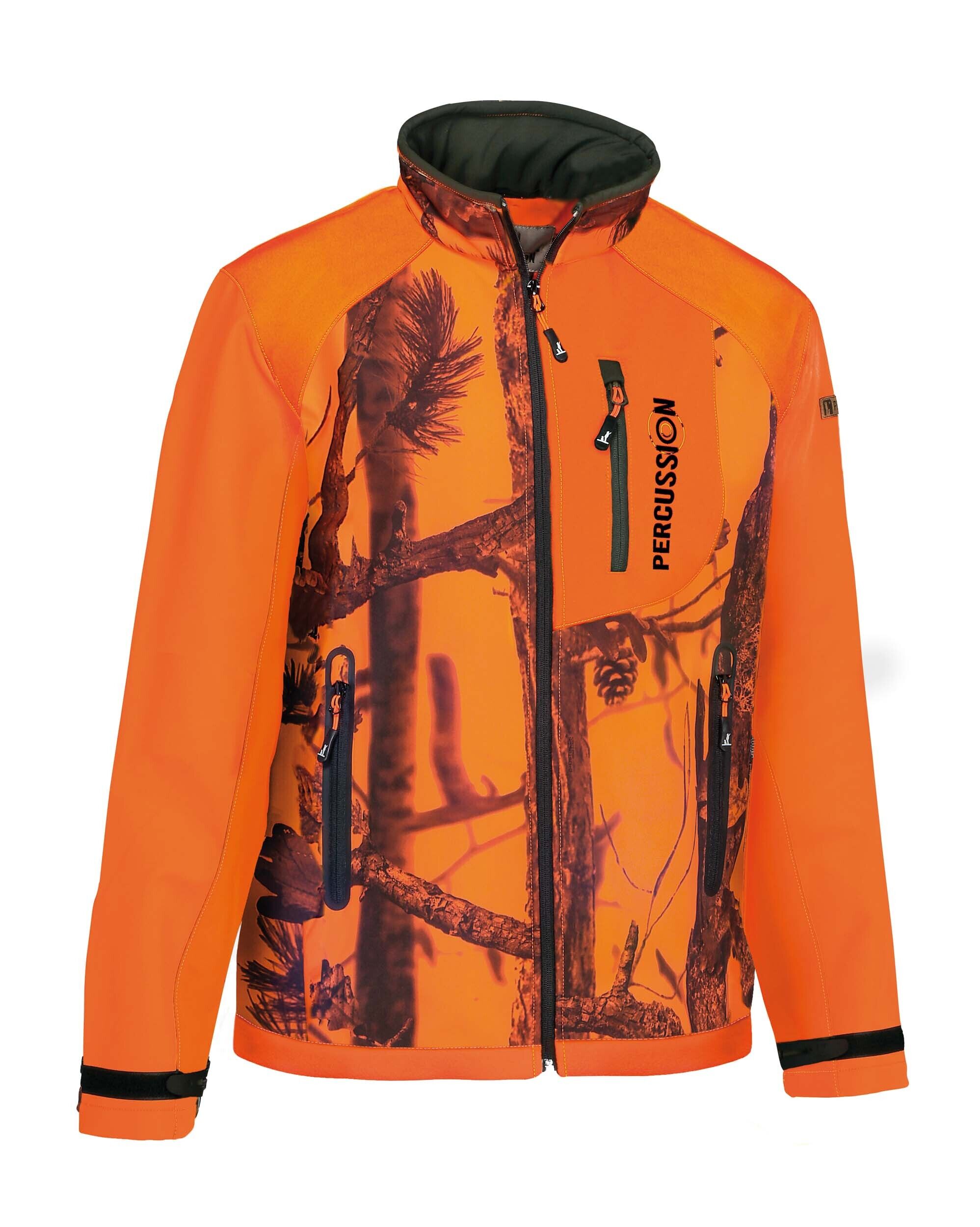 Percussion Jagdjacke Softrack (orange/blaze-black) Percussion Jagdjacke Softrack (orange/blaze-black)