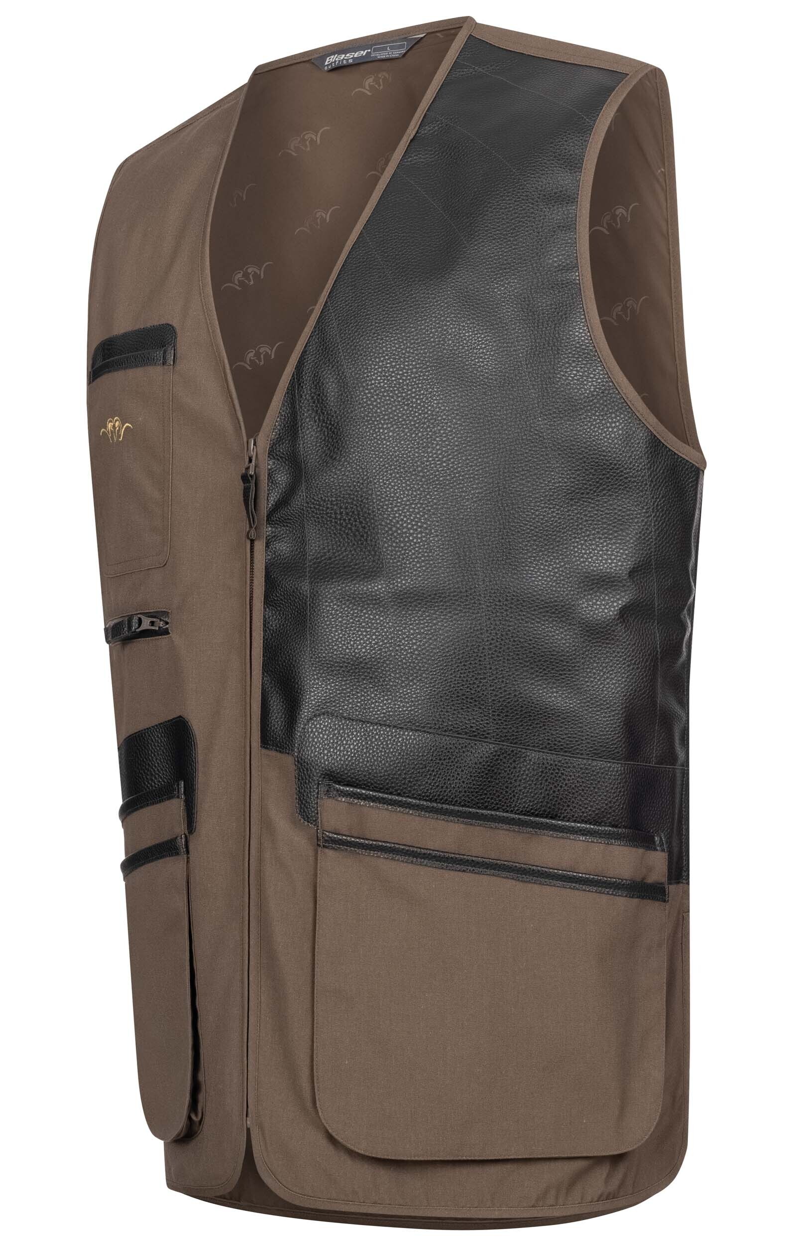 Blaser Ganzjahresschießweste Links (brown) Blaser Ganzjahresschießweste Links (brown)