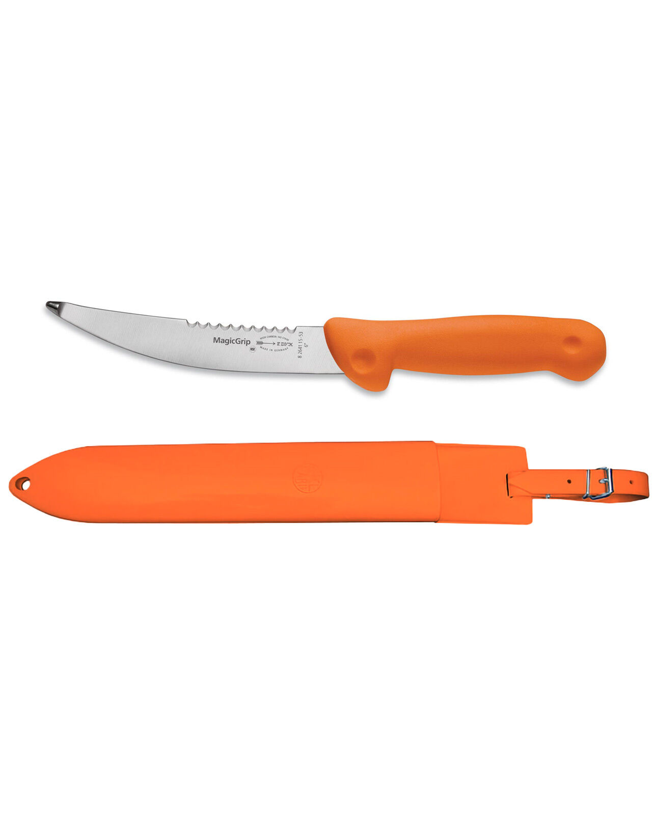 Dick Aufbrechmesser für hängendes Aufbrechen + Scheide