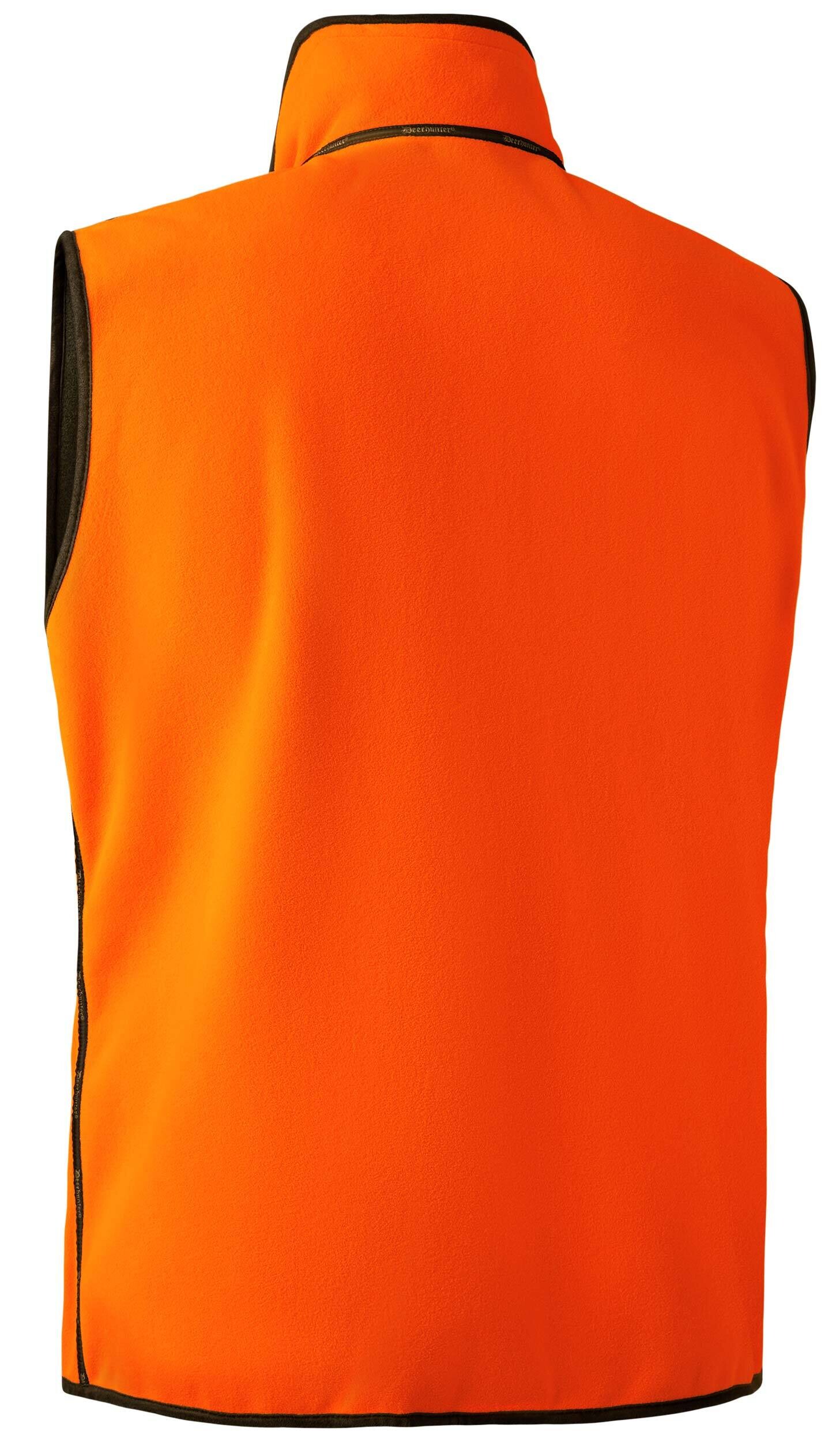Deerhunter Gamekeeper Wende-Fleeceweste (Safety Orange) Deerhunter Gamekeeper Wende-Fleeceweste (Safety Orange)