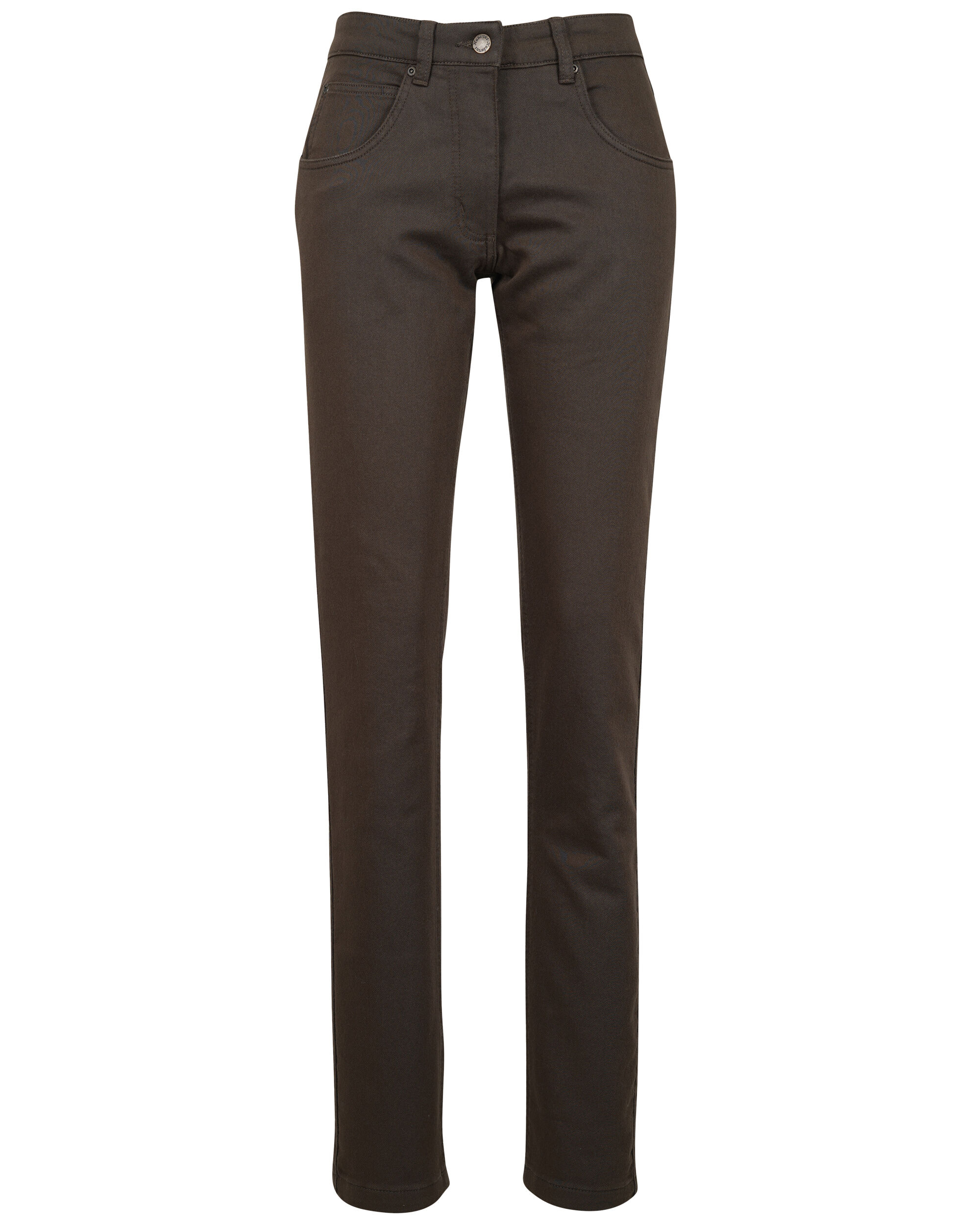 Hubertus Ladies Komfort-Stretchjeans Hanna (dunkeloliv)