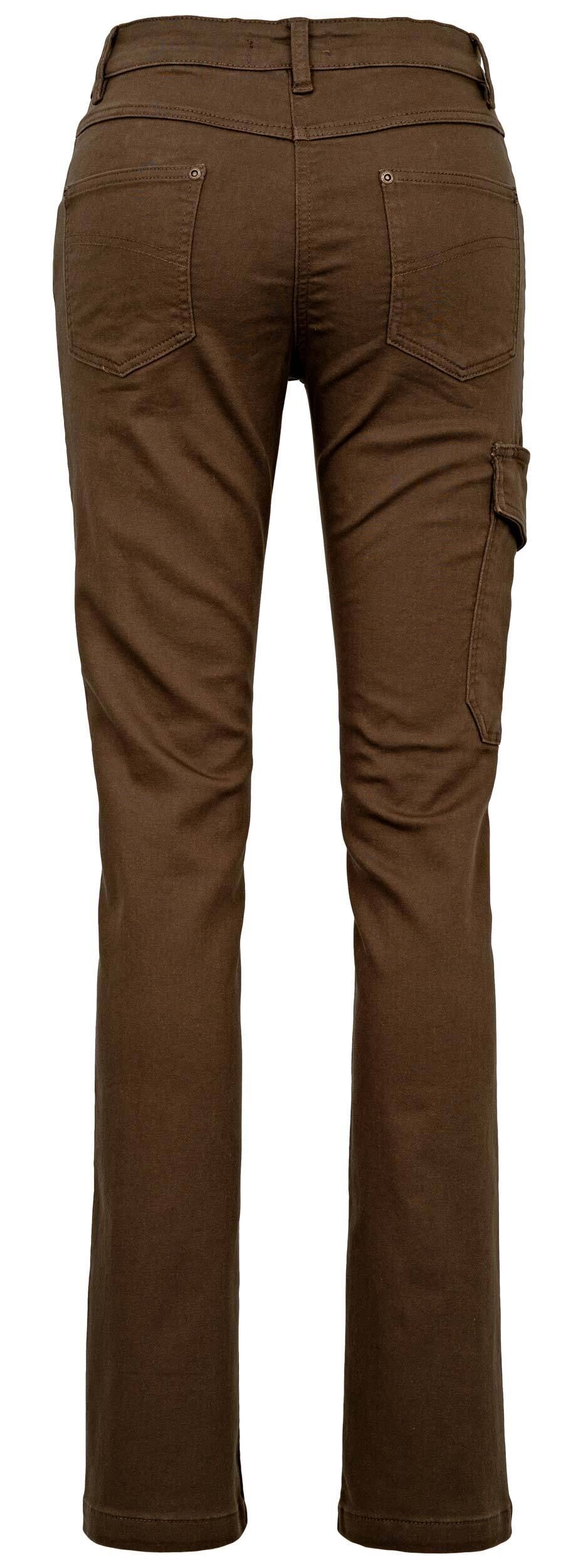 Hubertus Ladies Fashion Comfort-Stretchjeans Henriette (dunkeloliv) Hubertus Ladies Fashion Comfort-Stretchjeans Henriette (dunkeloliv)