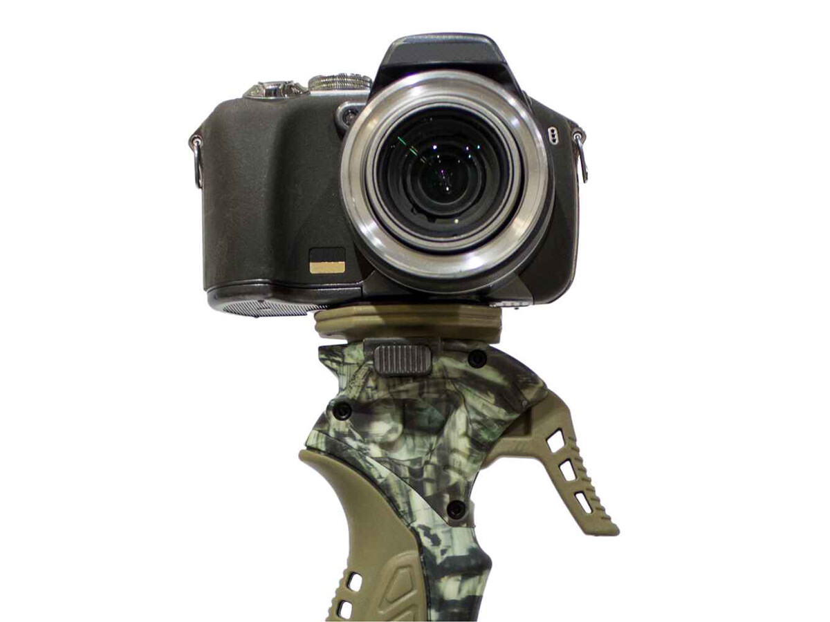 Primos Stativplatte für Kameras oder Spektive für Trigger Sticks Gen3