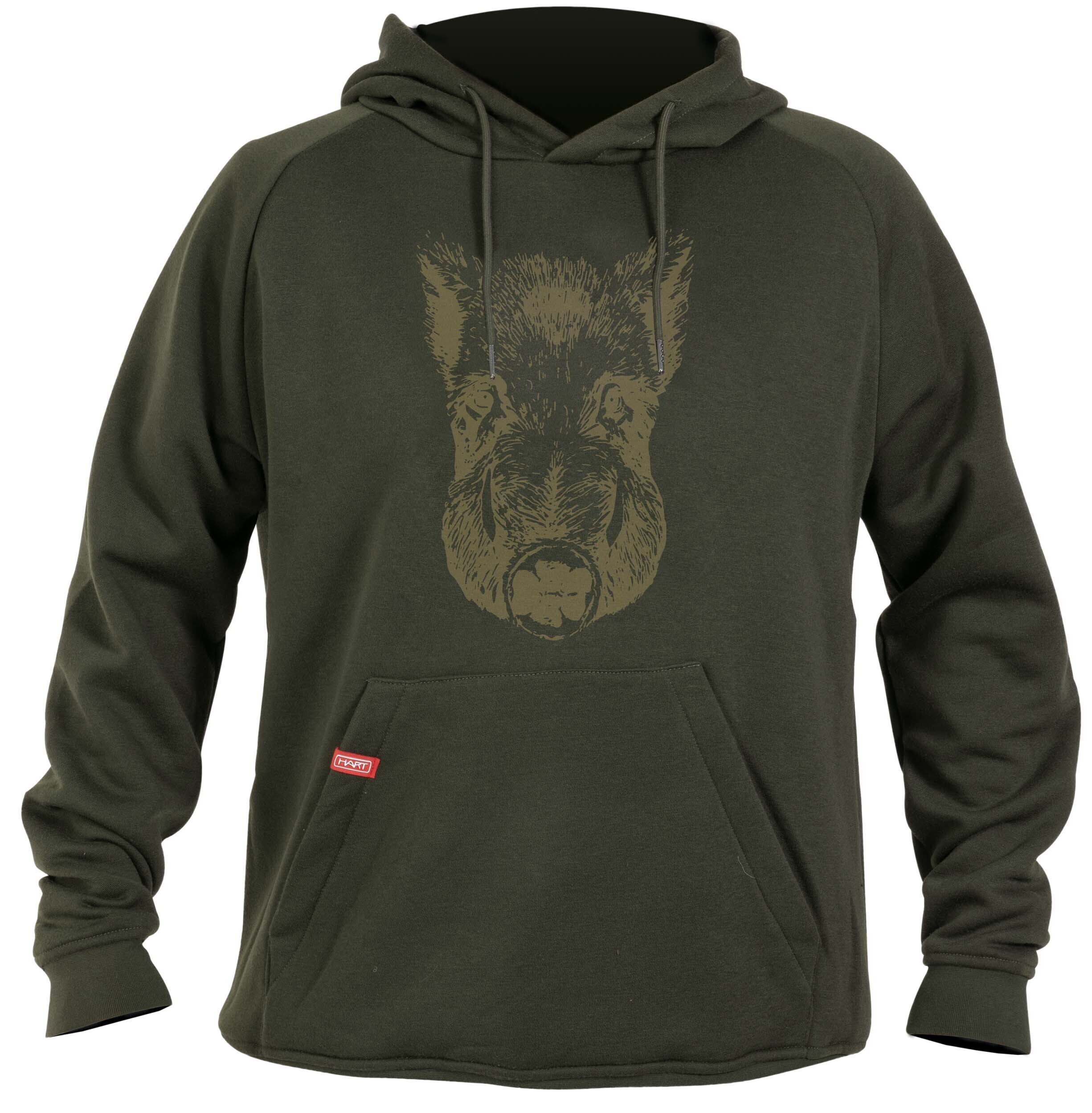 Hart Branded-H Pullover Wildschwein (Grün)