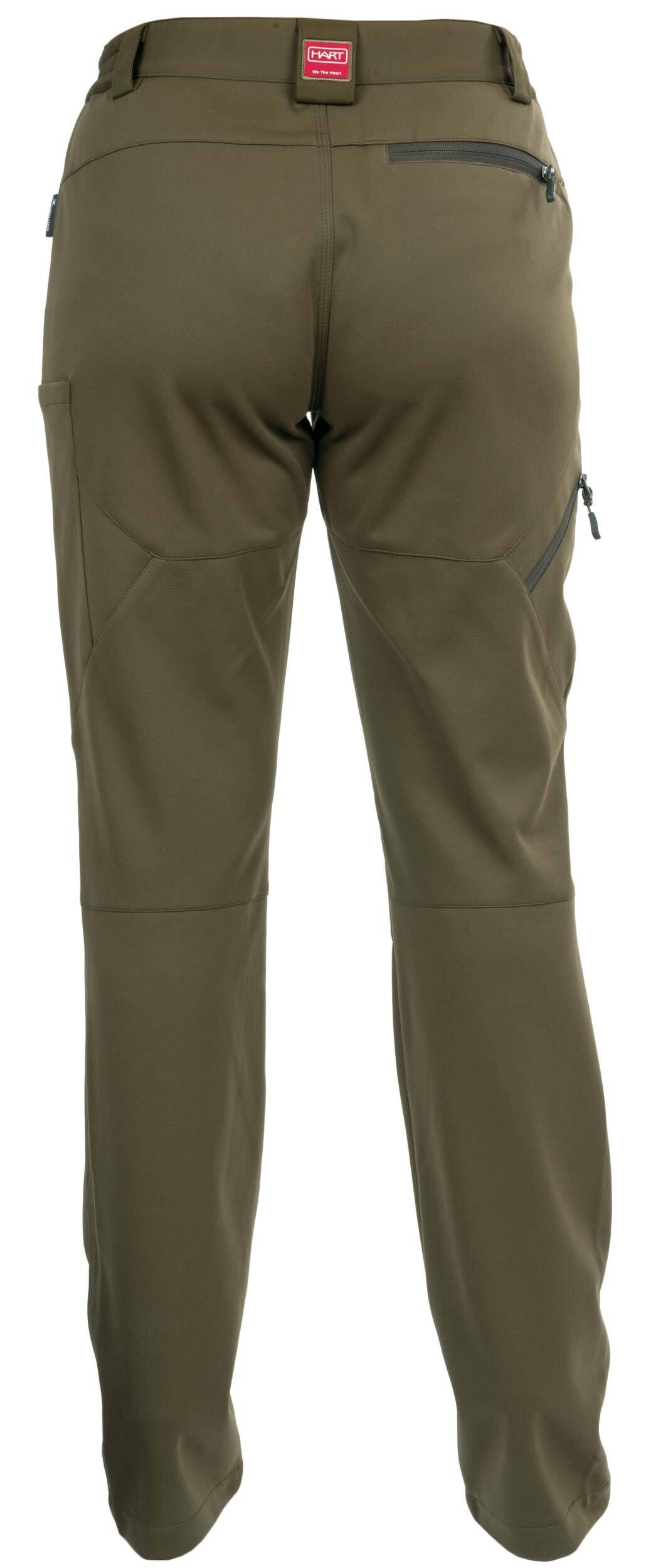 Hart Hose Stilk-TXT Damen (dark olive)