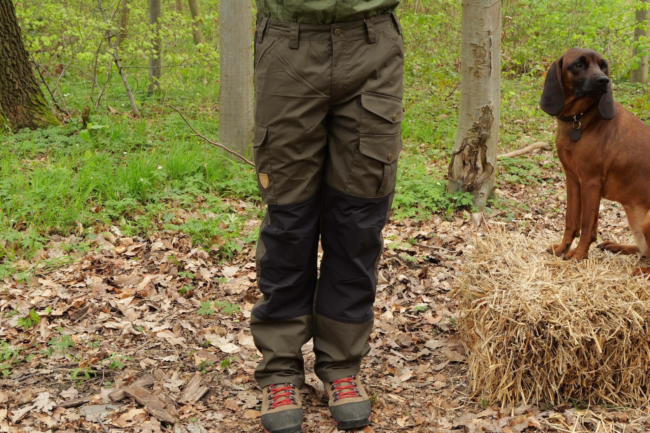 Hubertus Outdoorhose OS 1200 mit Besatz (oliv-braun) Hubertus Outdoorhose OS 1200 mit Besatz (oliv-braun)