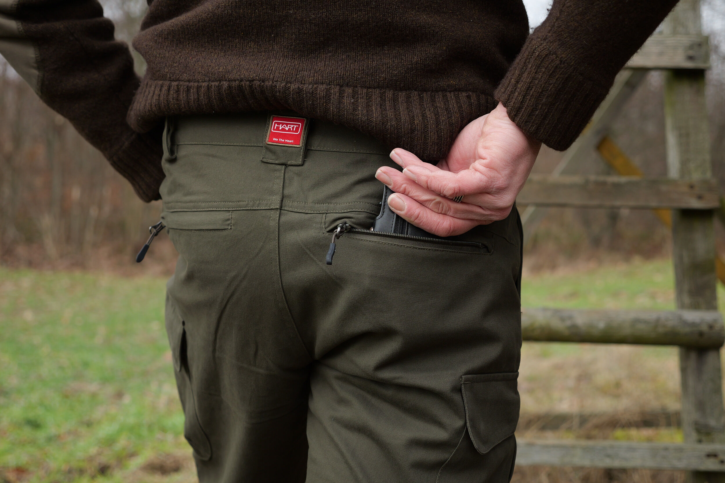 Hart Lebrel-T Hose (oliv)