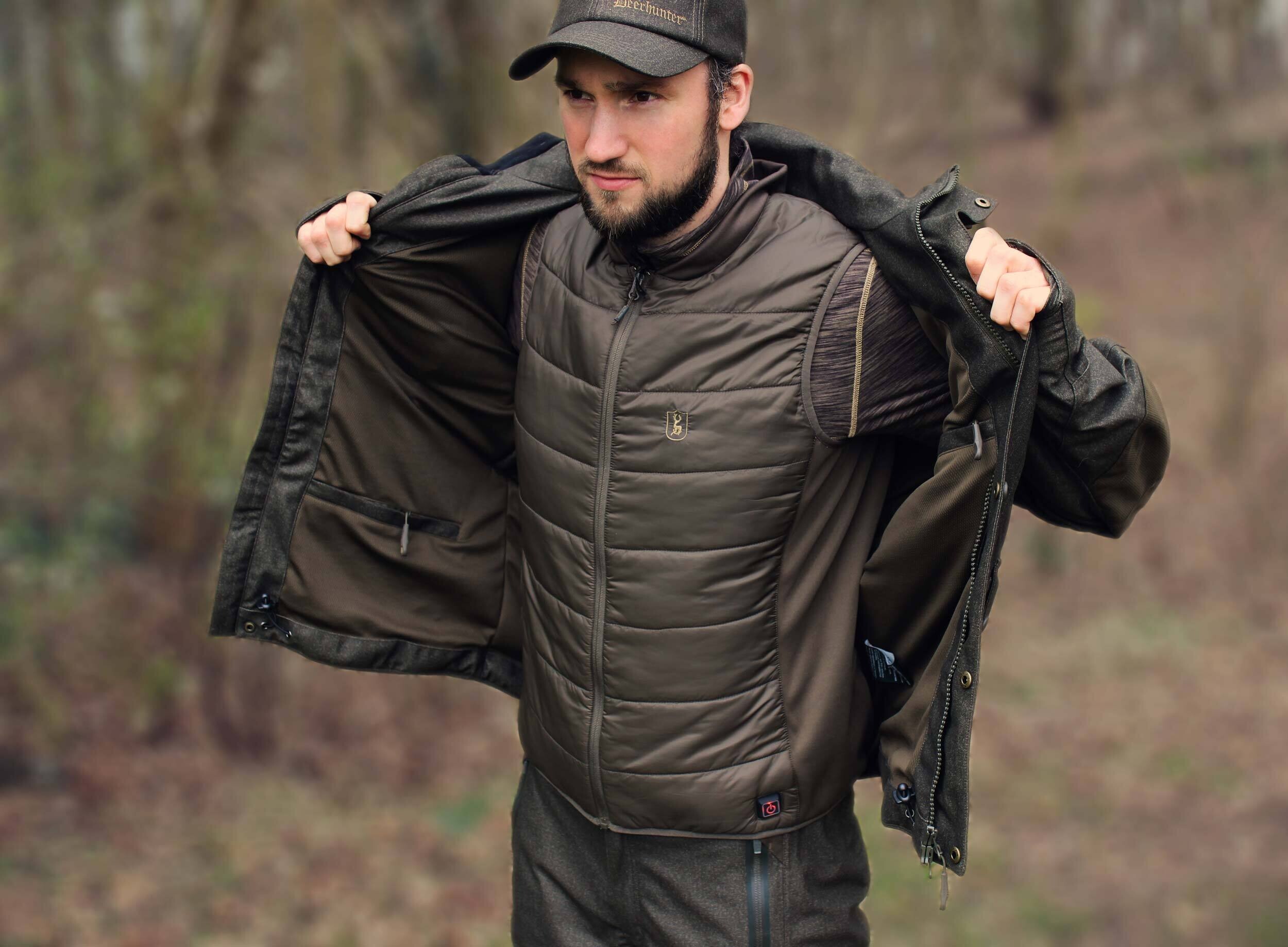 Deerhunter HEAT Inner Waistcoat Heizweste (Deep Green) Deerhunter HEAT Inner Waistcoat Heizweste (Deep Green)