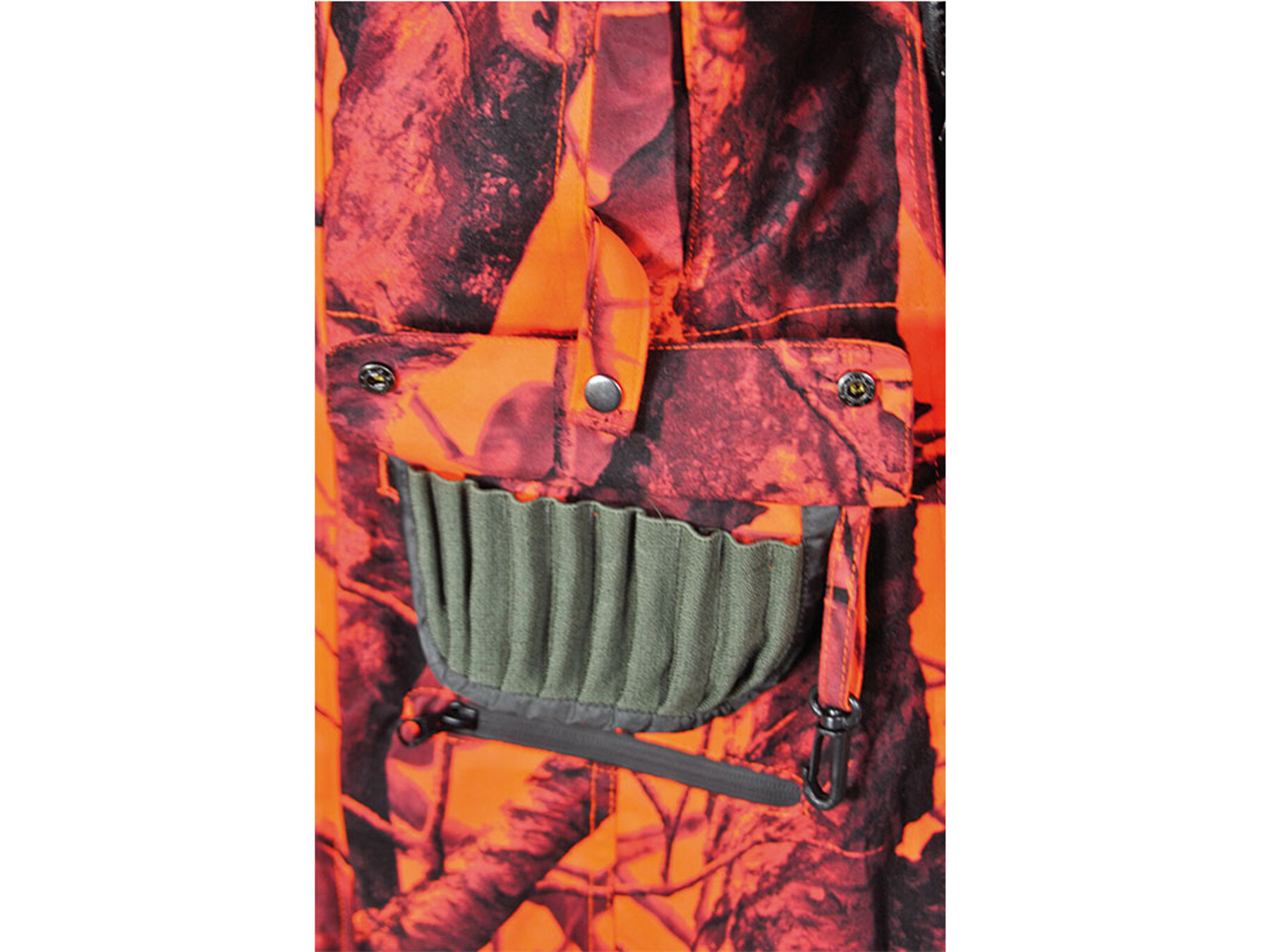 Hubertus Signal-Tarnjacke Damen wasserdicht (orange/schwarz) Hubertus Signal-Tarnjacke Damen wasserdicht (orange/schwarz)