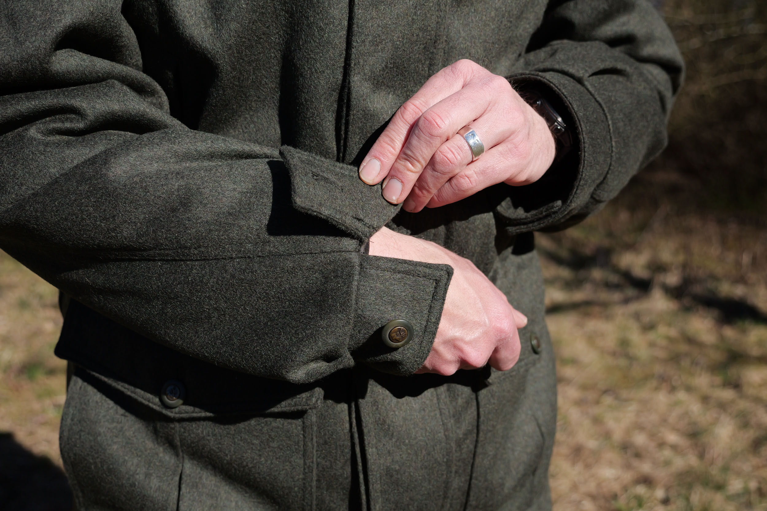 Hubertus Lodenjacke Forest (oliv)