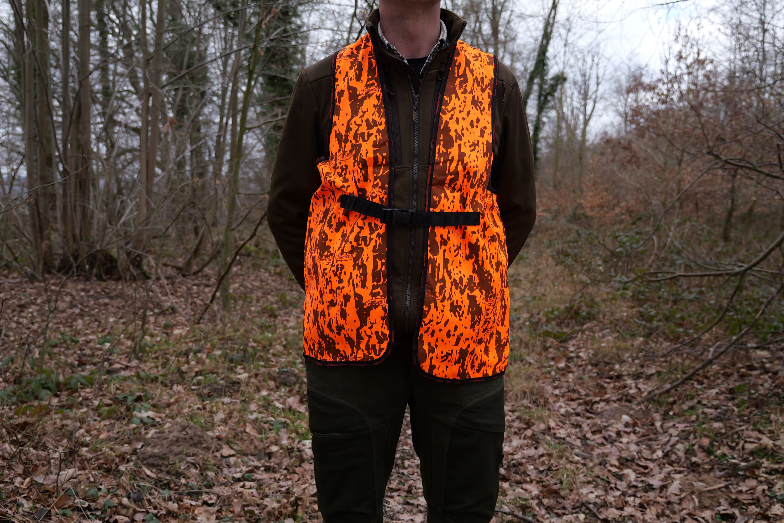 Hubertus Warnweste Drückjagd (orange) Hubertus Warnweste Drückjagd (orange)
