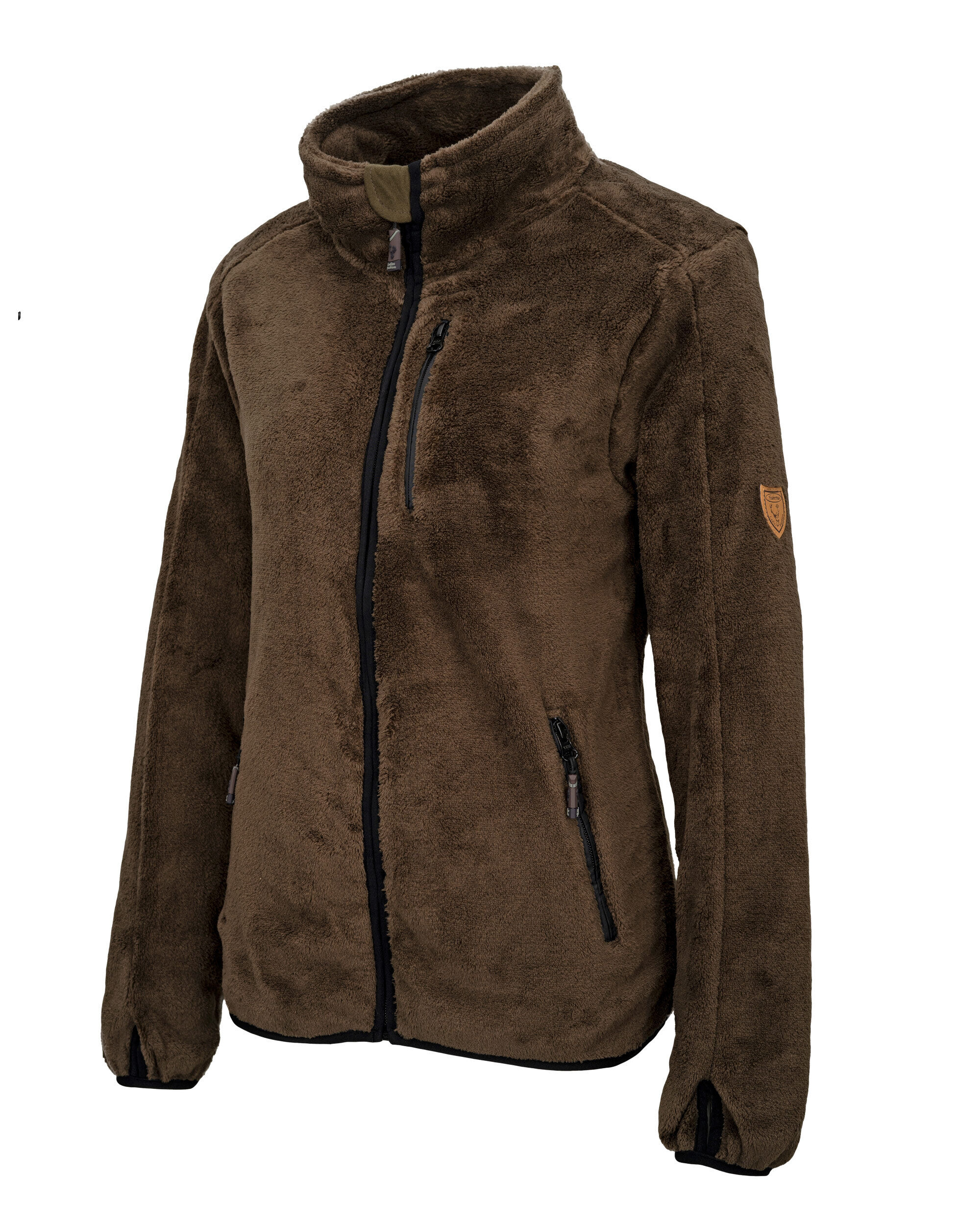 Hubertus Kinderjacke Pirin aus Coral-Fleece (dunkeloliv) Hubertus Kinderjacke Pirin aus Coral-Fleece (dunkeloliv)