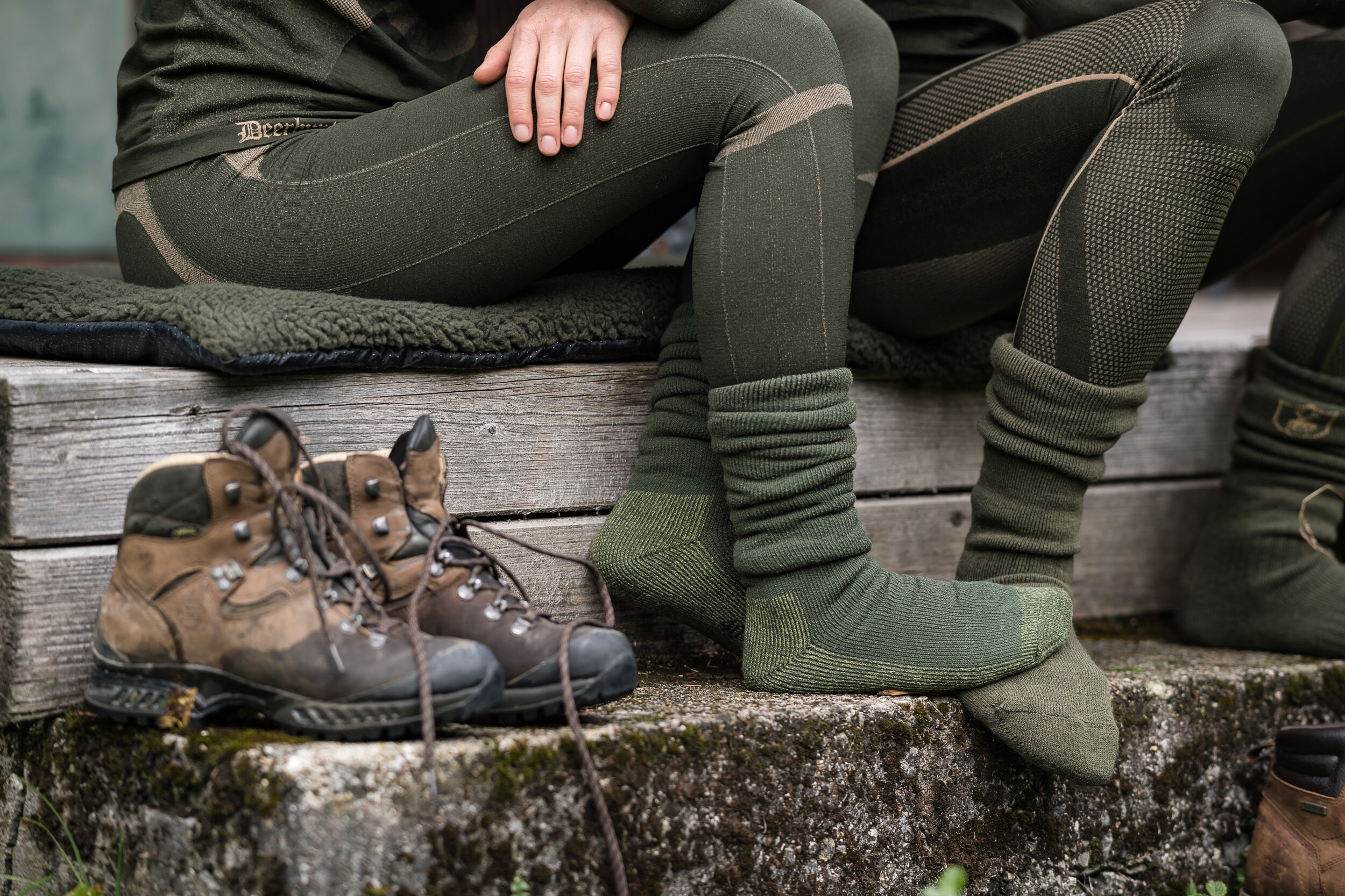 Deerhunter Lady Performance Unterwäsche-Set (dkl. grün)