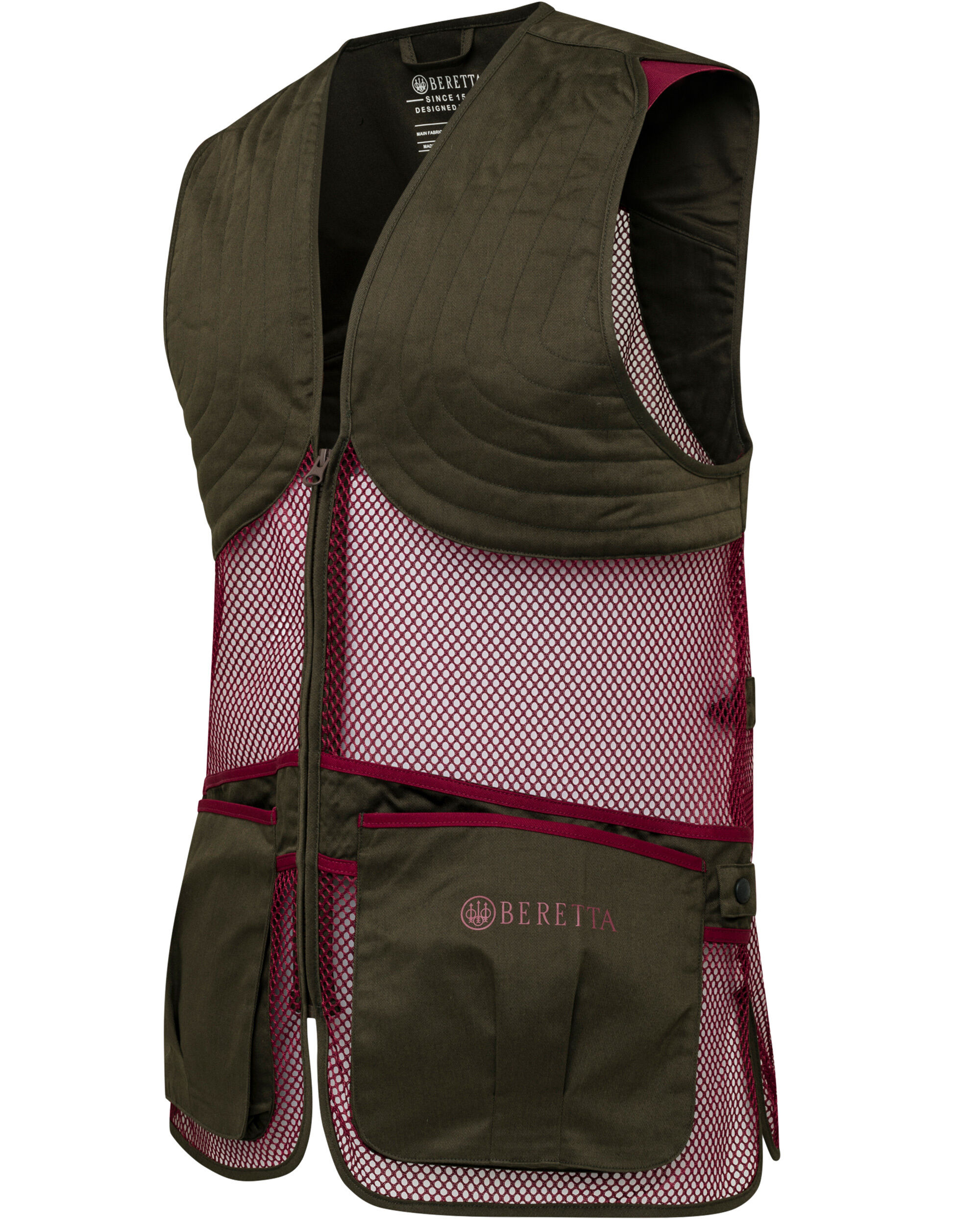 Beretta Full Mesh Weste (Cordovan Spirit & Bark)