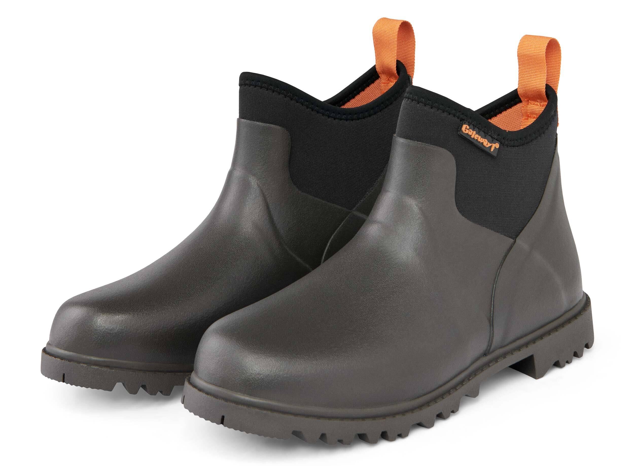Gateway1 Ascot Lady 6" 3mm Halb-Gummistiefel (Dark Brown) Gateway1 Ascot Lady 6" 3mm Halb-Gummistiefel (Dark Brown)