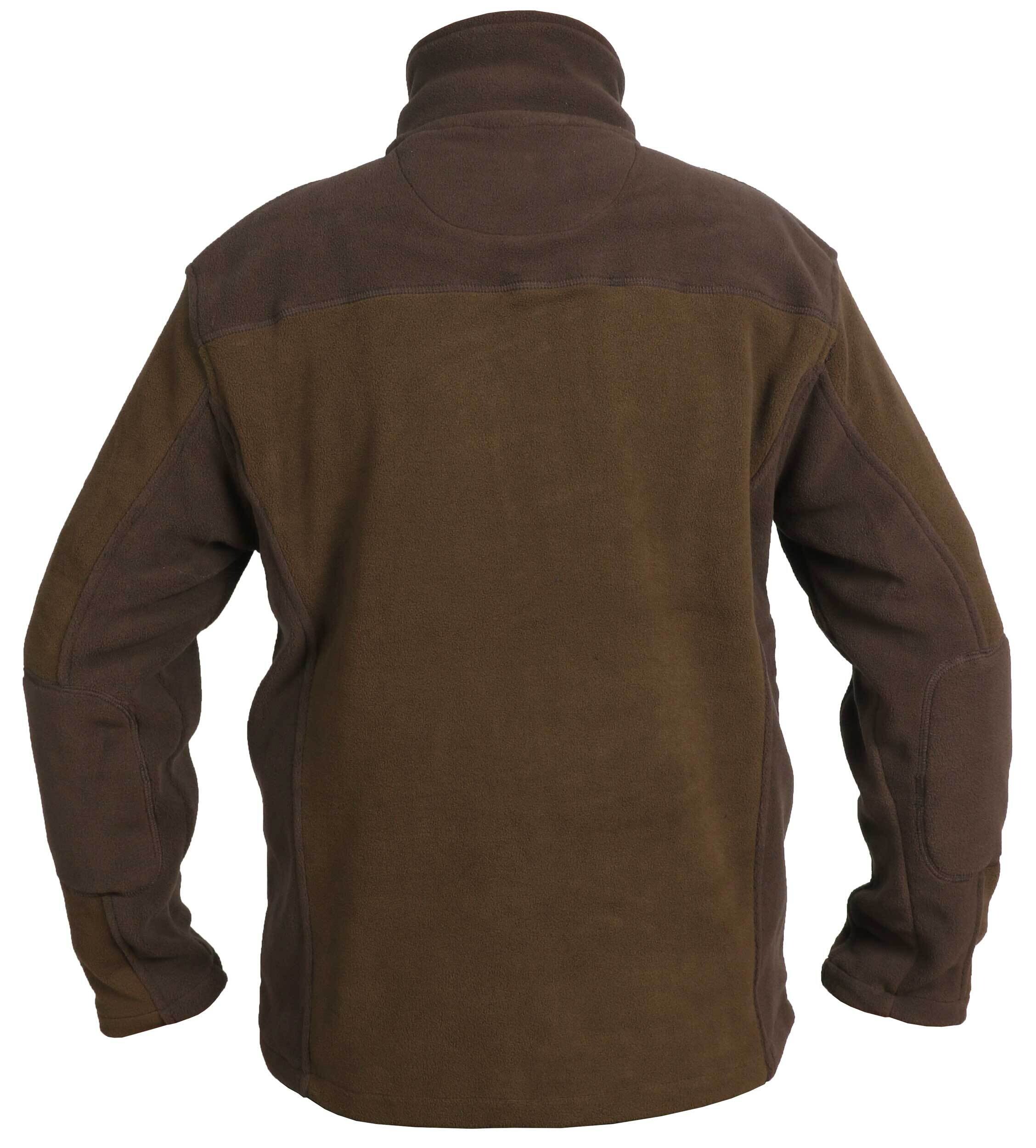 Hubertus Fleecejacke Eifel (oliv/braun)