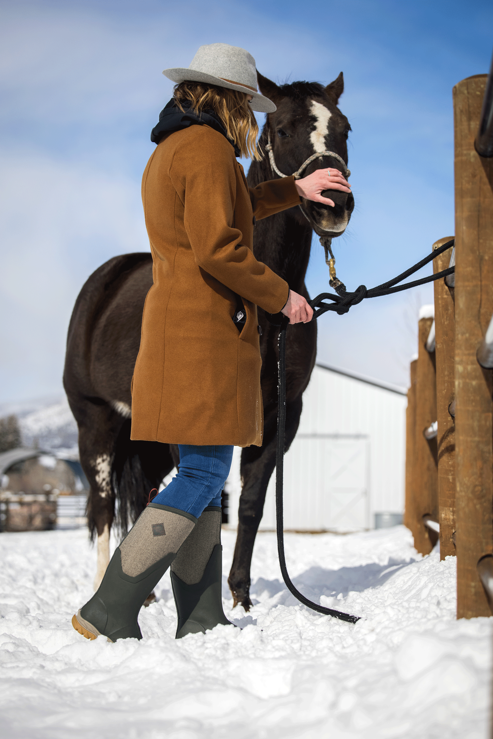 Muck Boots Arctic Sport II Tall Gummistiefel Damen (Olive/Herringb.) Muck Boots Arctic Sport II Tall Gummistiefel Damen (Olive/Herringb.)