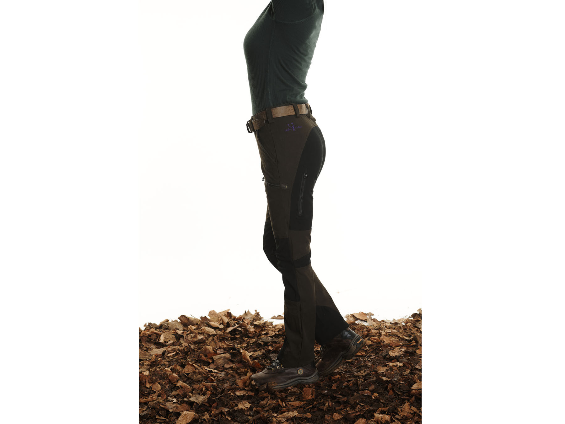 Hubertus Damen Jagdhose Stretch Emma (oliv/schwarz)