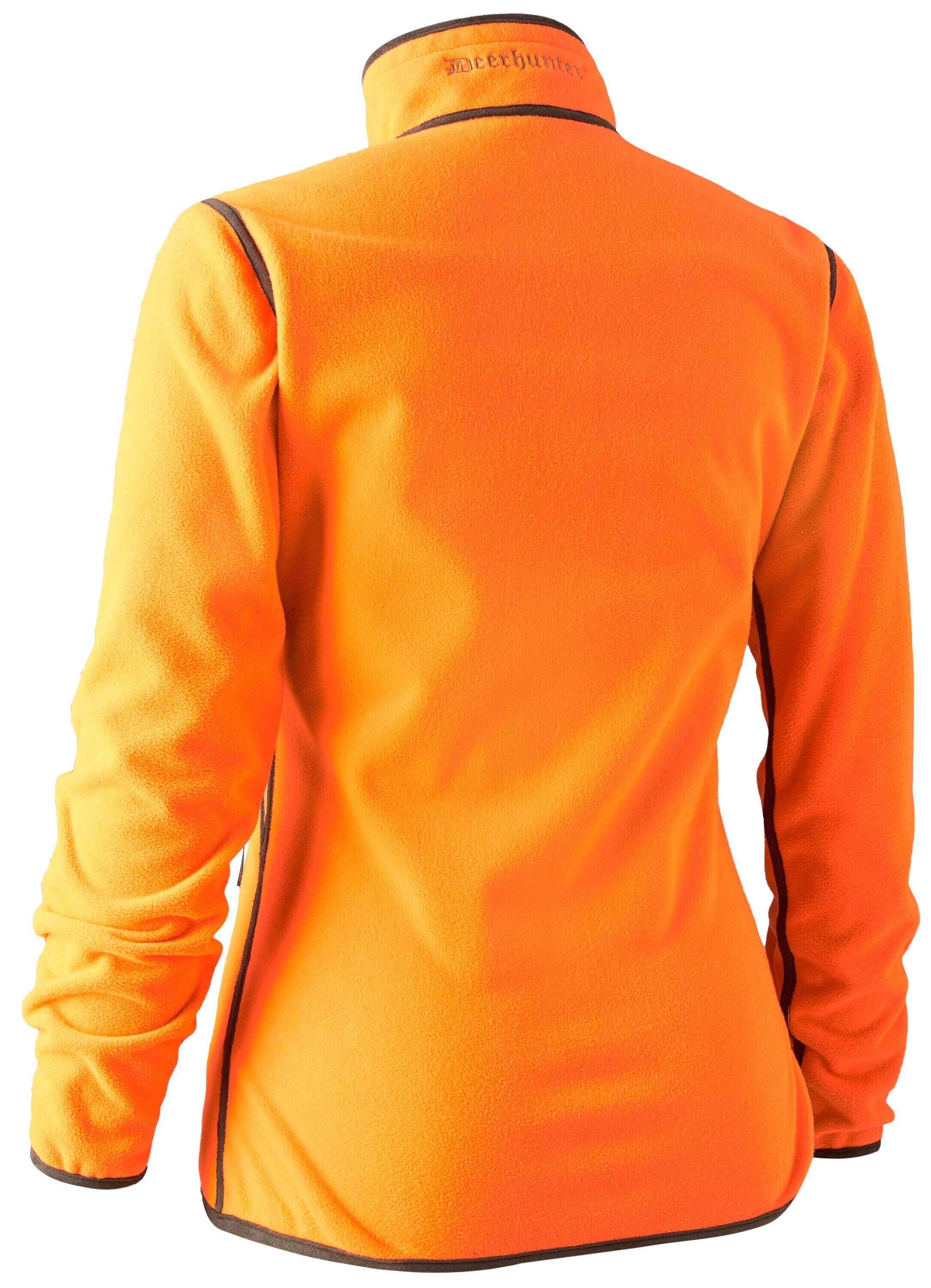 Deerhunter Lady Pam Wende-Fleecejacke (Orange/Grün)