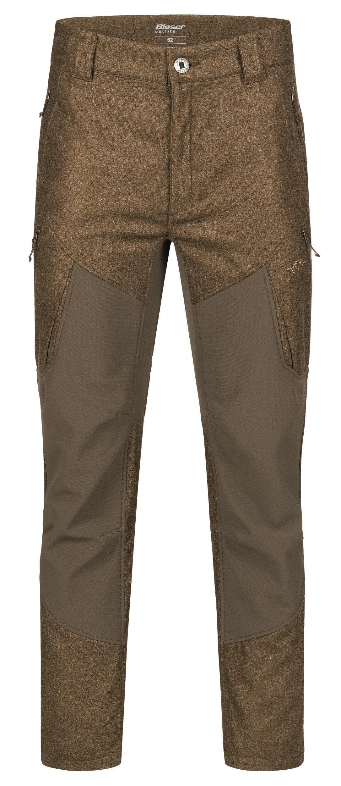 Blaser Vintage Whizz Softshellhose (dunkelbraun mélange)