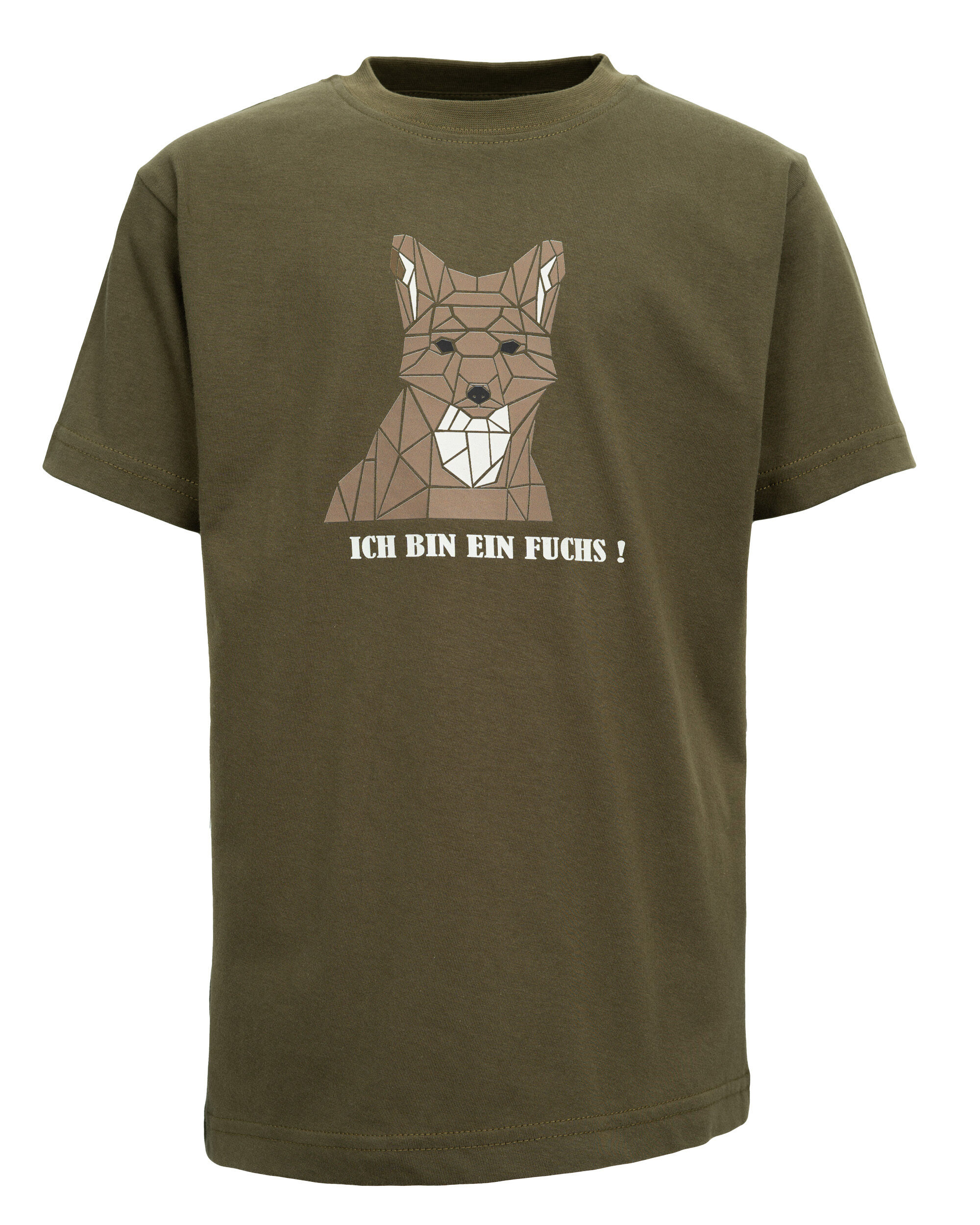 Hubertus Kinder-T-Shirt Fuchs (schilf)