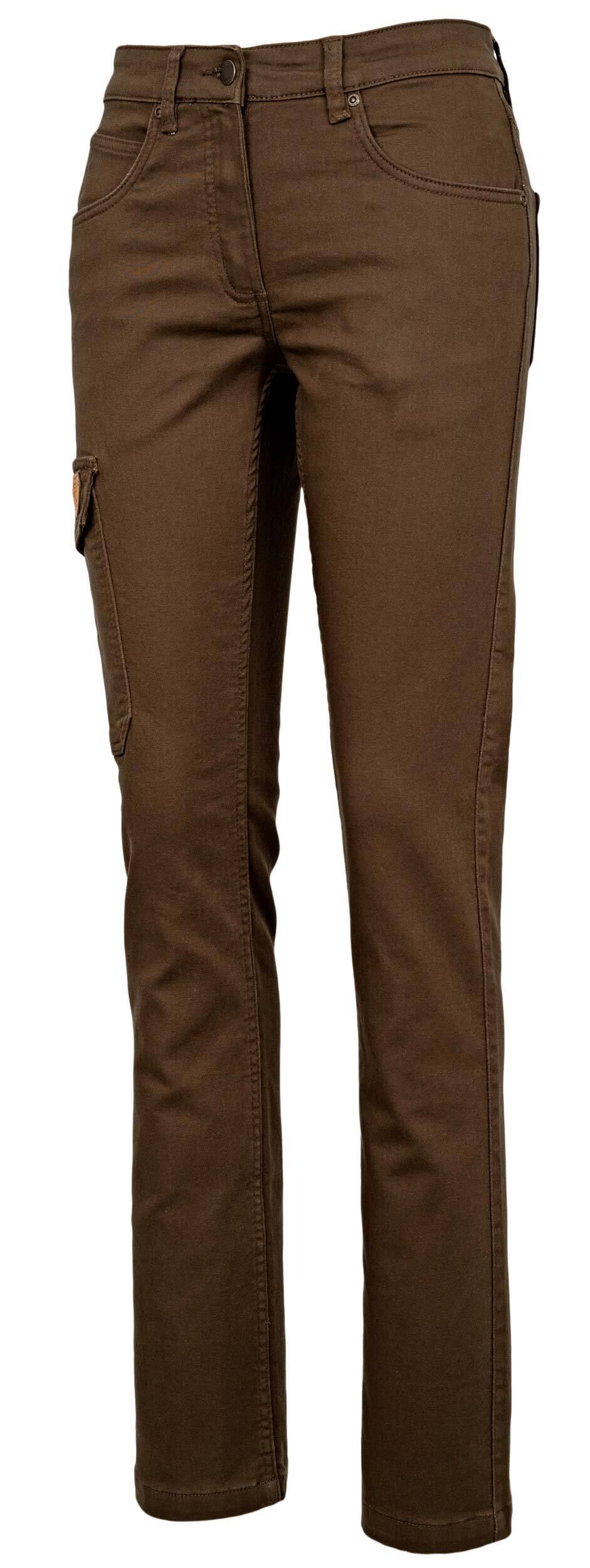 Hubertus Ladies Fashion Comfort-Stretchjeans Henriette (dunkeloliv) Hubertus Ladies Fashion Comfort-Stretchjeans Henriette (dunkeloliv)