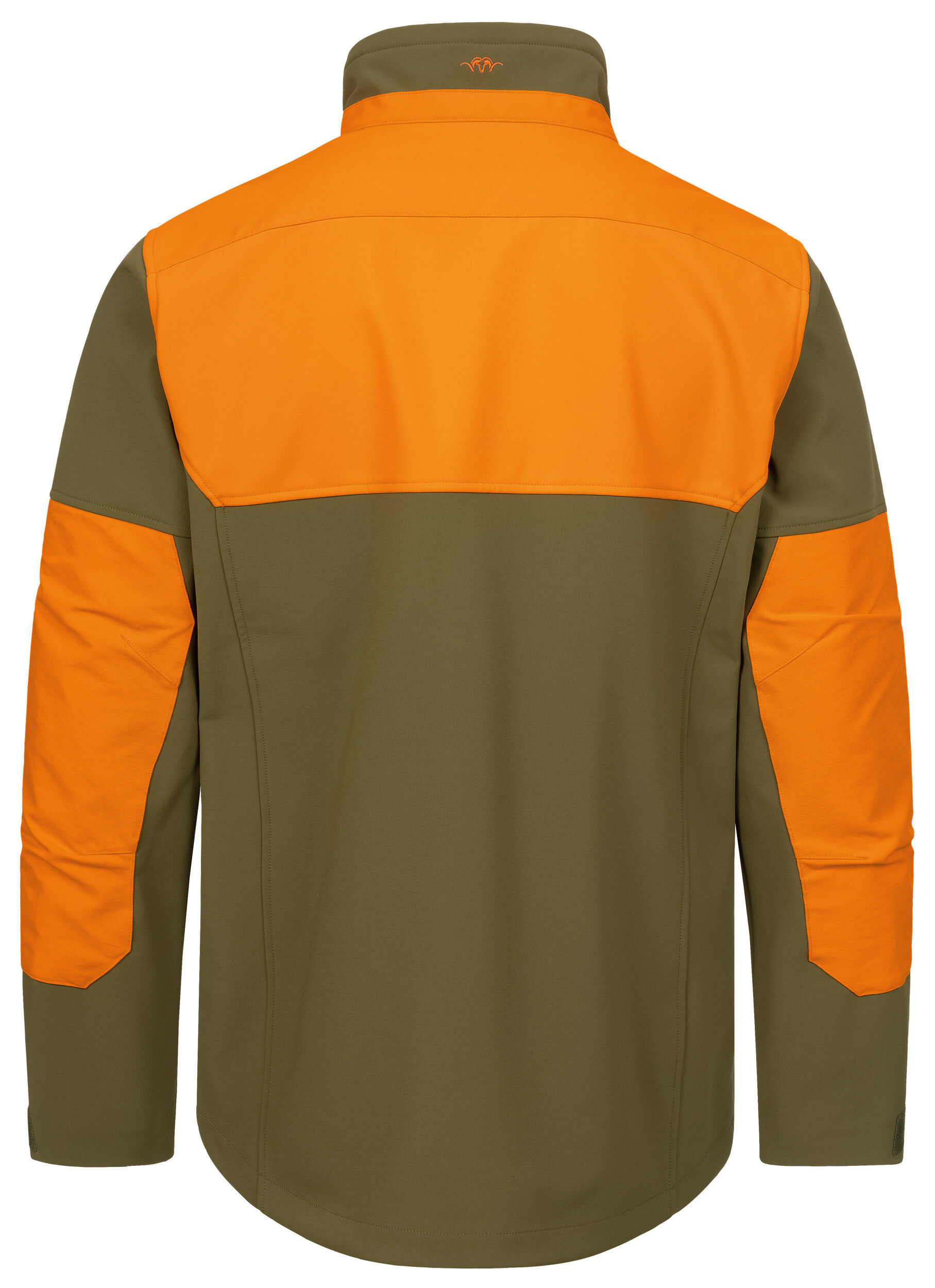 Blaser Tackle Softshelljacke (dunkel oliv/blaze orange)