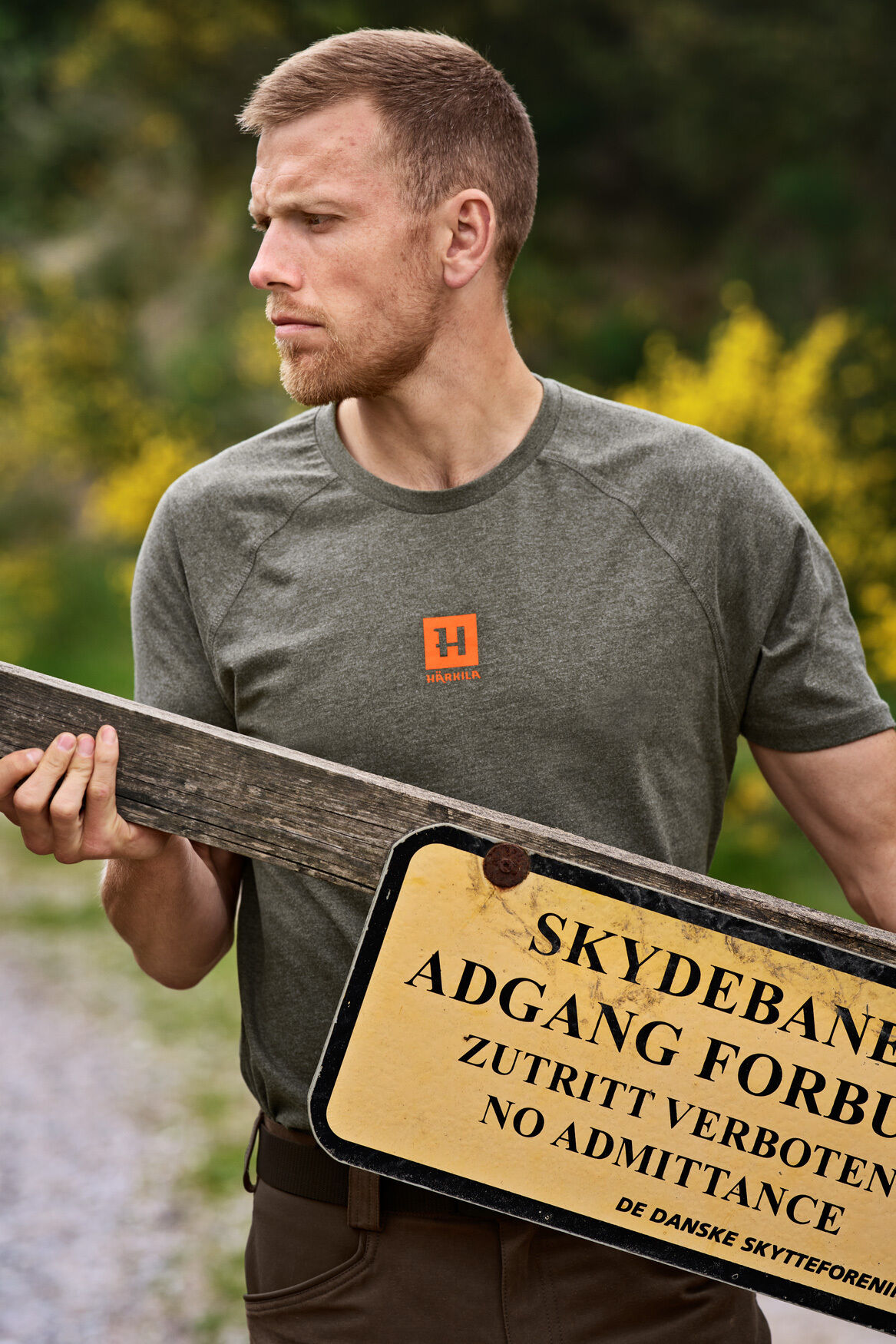 Härkila Instinct T-Shirt (Green melange)