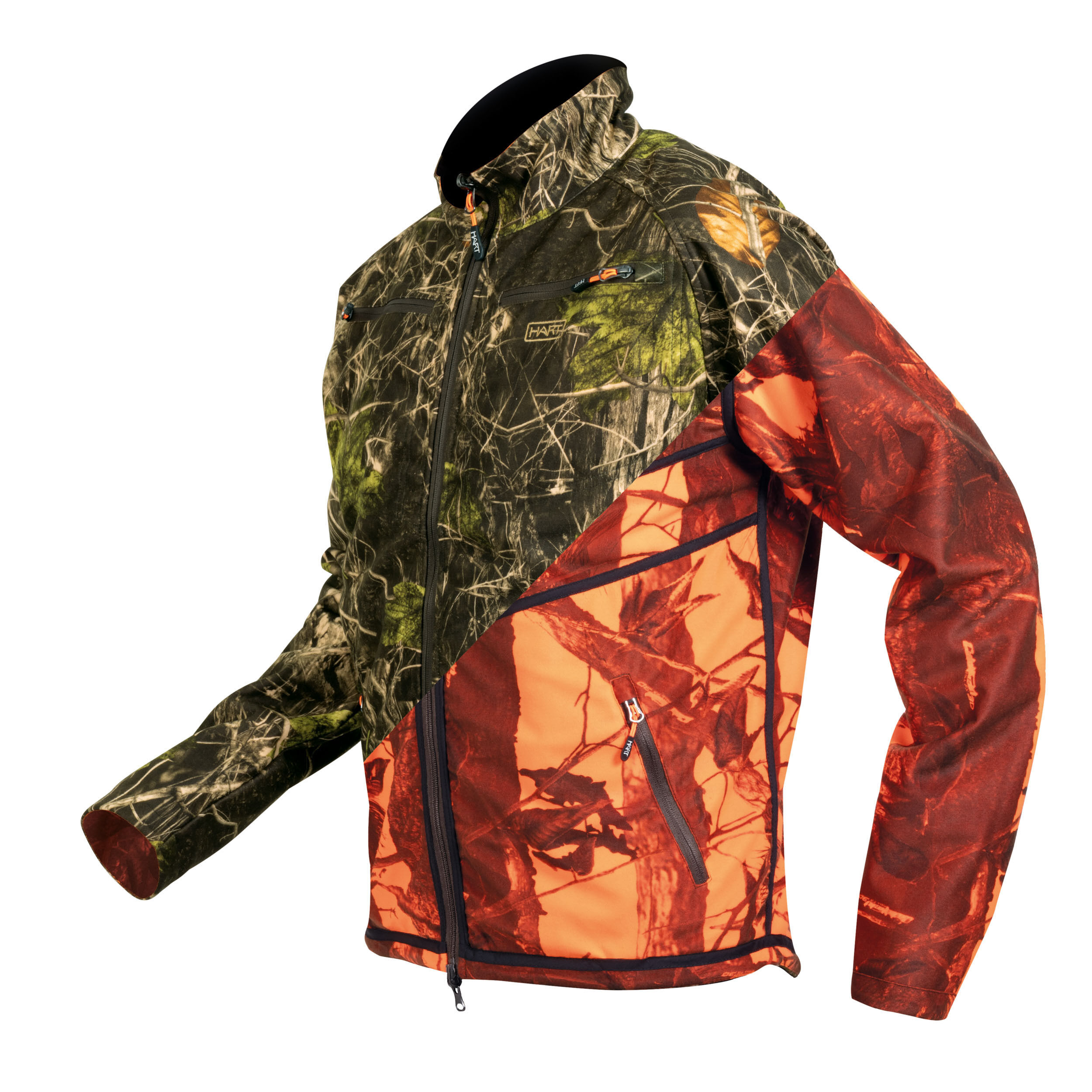 Hart Sosbun 2D Wendejacke (Blaze Camo/Forest)