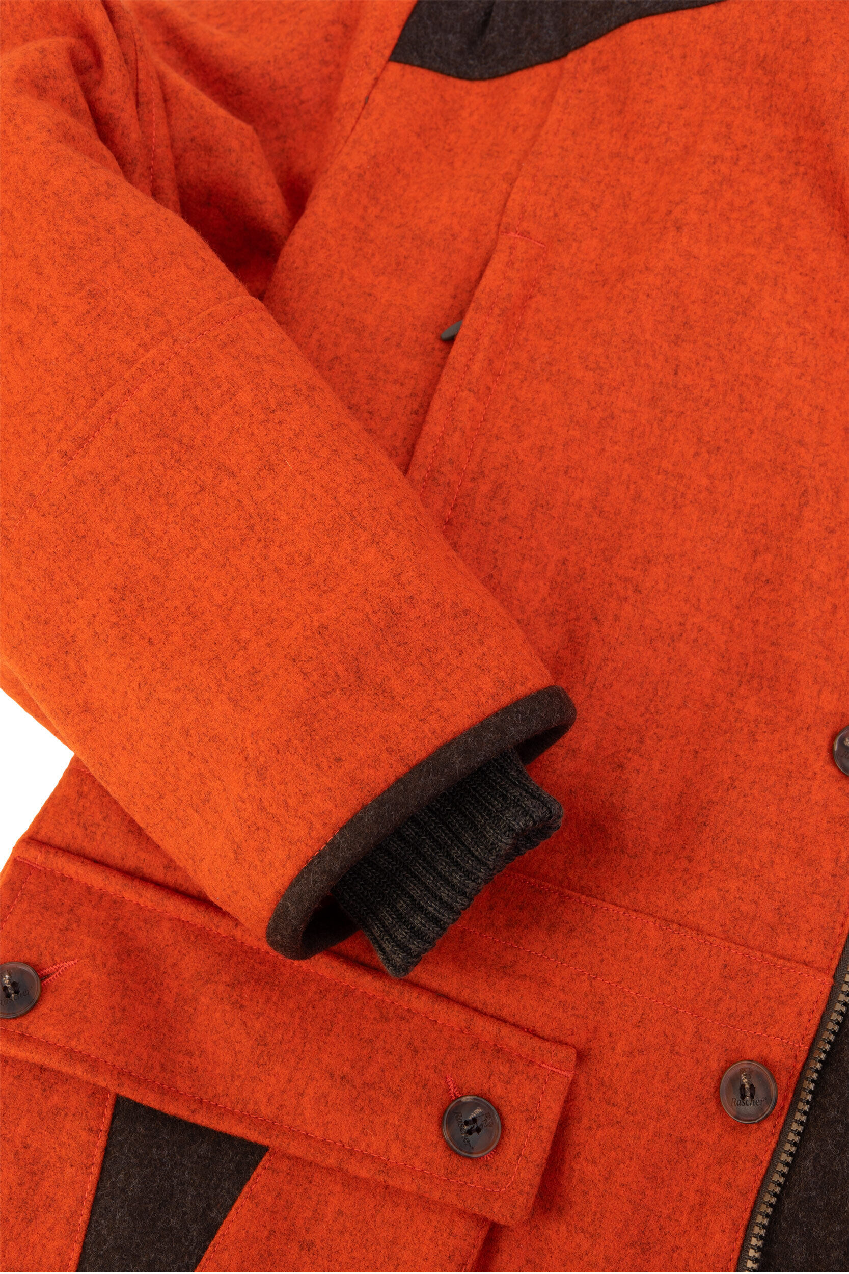 Rascher Loden-Signal-Jacke (orange) Rascher Loden-Signal-Jacke (orange)